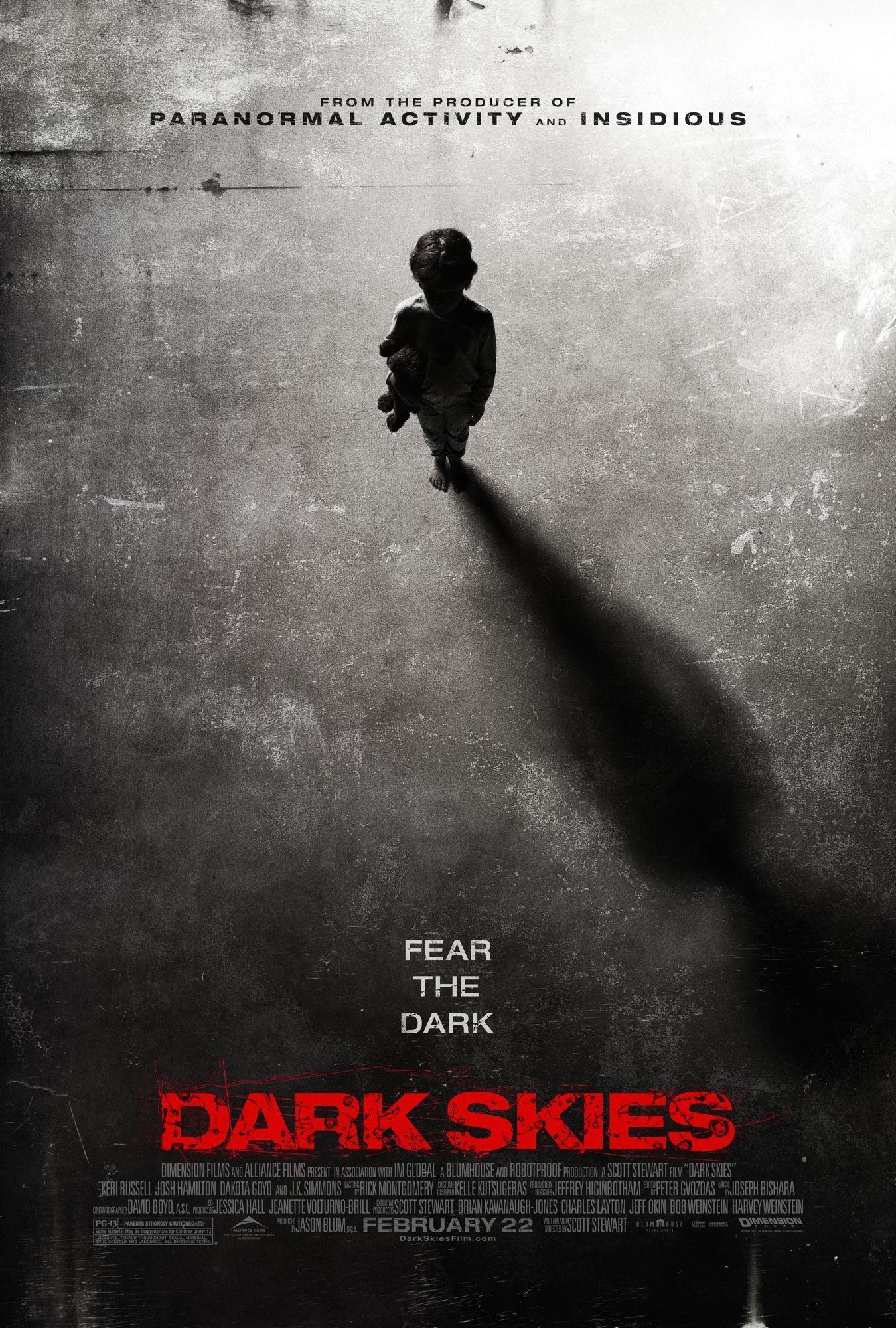 Постер фильма Мрачные небеса | Dark Skies