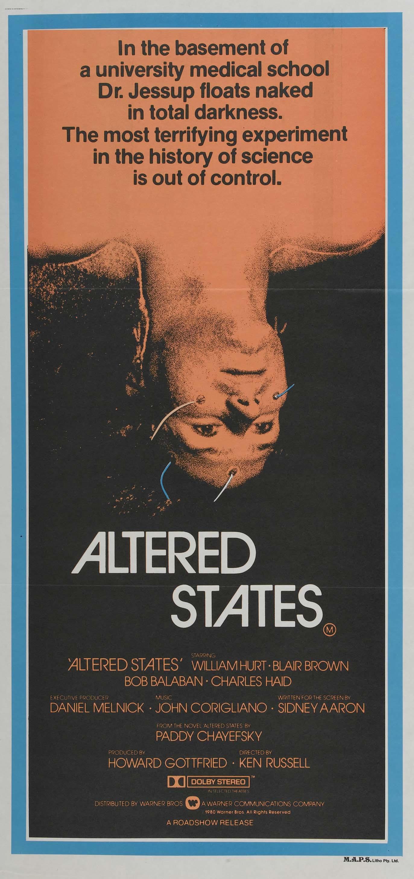 Постер фильма Другие ипостаси | Altered States