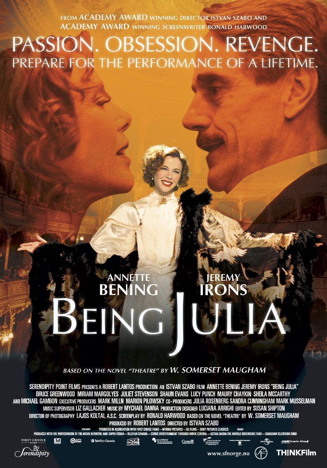 Постер фильма Театр | Being Julia