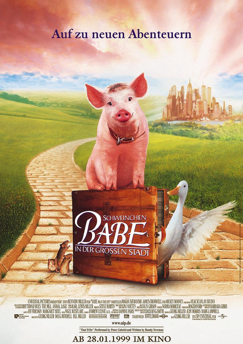 Постер фильма Бэйб: Поросенок в городе | Babe: Pig in the City