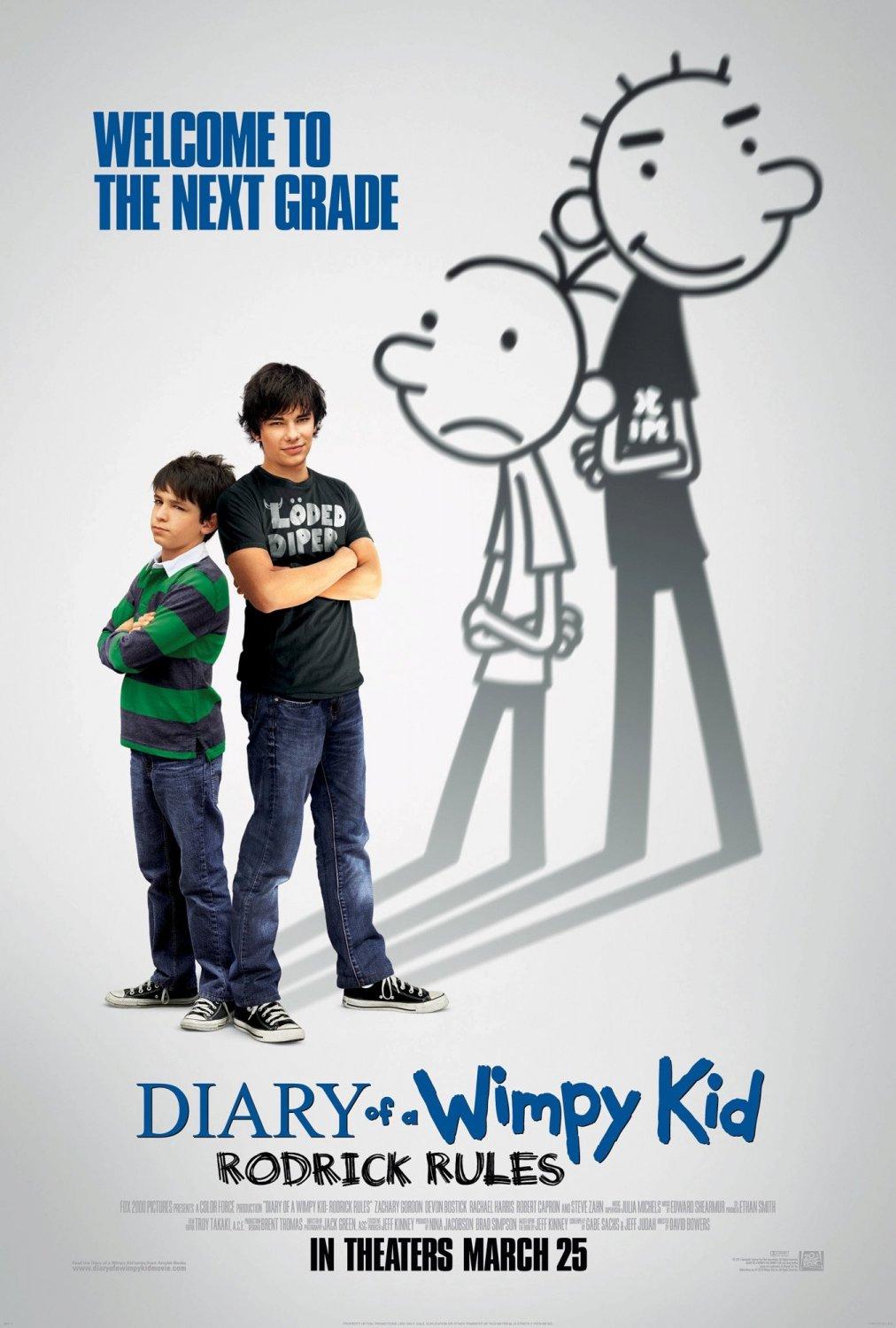 Постер фильма Дневник слабака 2 | Diary of a Wimpy Kid 2: Rodrick Rules