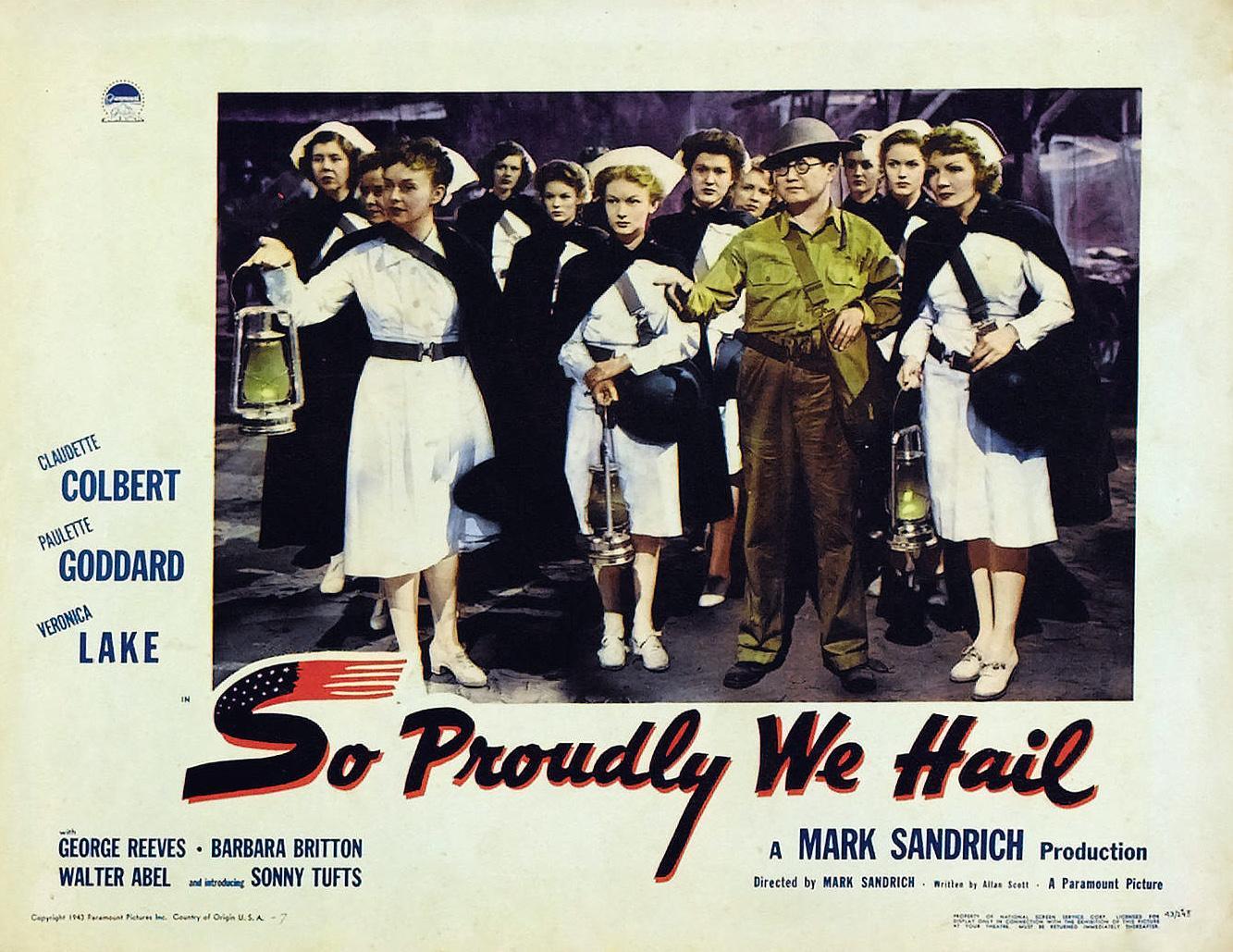 Постер фильма So Proudly We Hail!