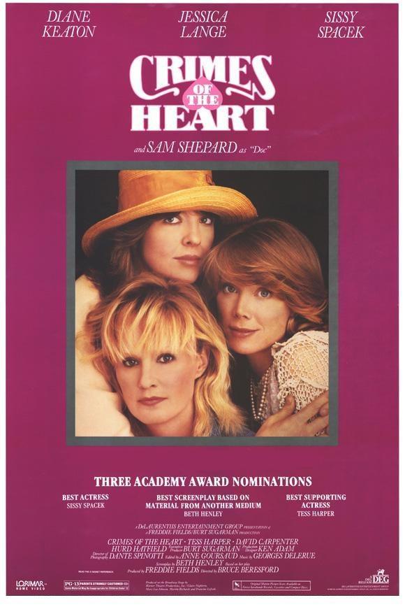 Постер фильма Преступления сердца | Crimes of the Heart