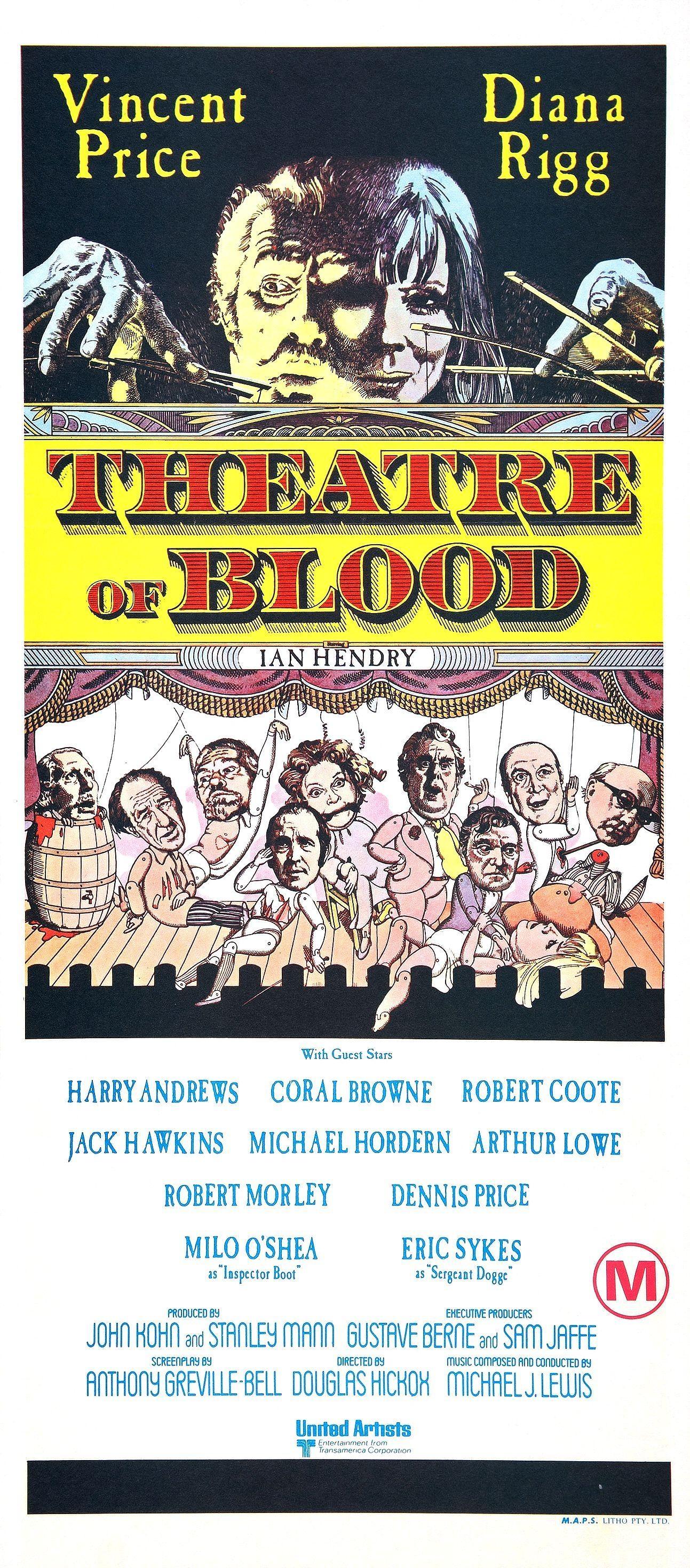 Постер фильма Театр крови | Theater of Blood
