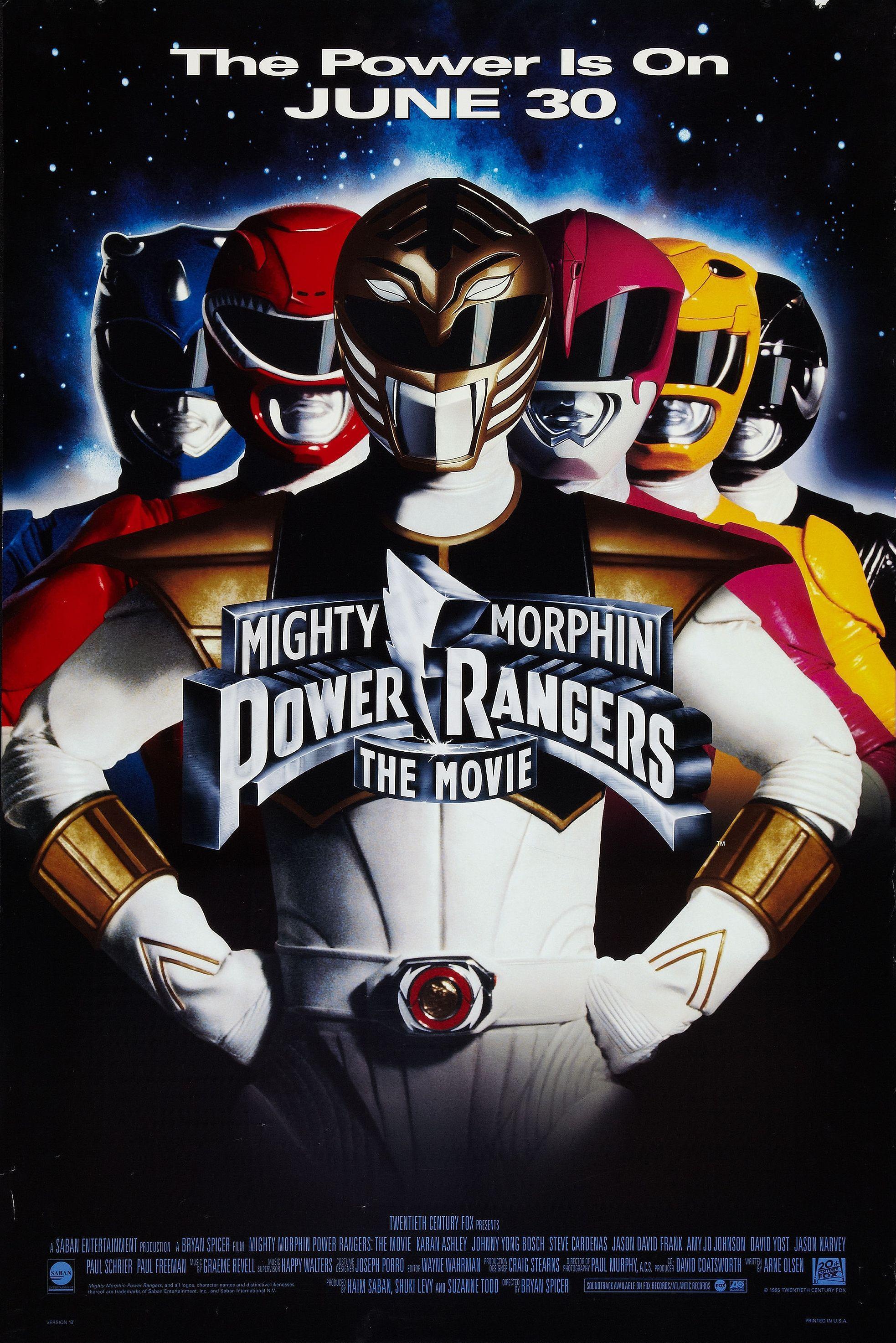 Постер фильма Могучие Морфы: Рейнджеры силы | Mighty Morphin Power Rangers: The Movie