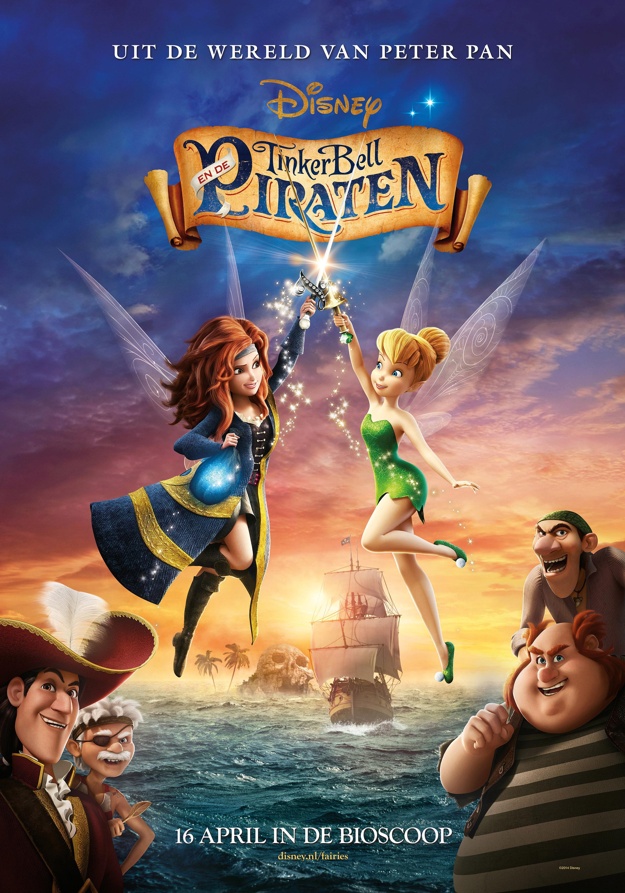 Постер фильма Феи: Загадка пиратского острова | Pirate Fairy