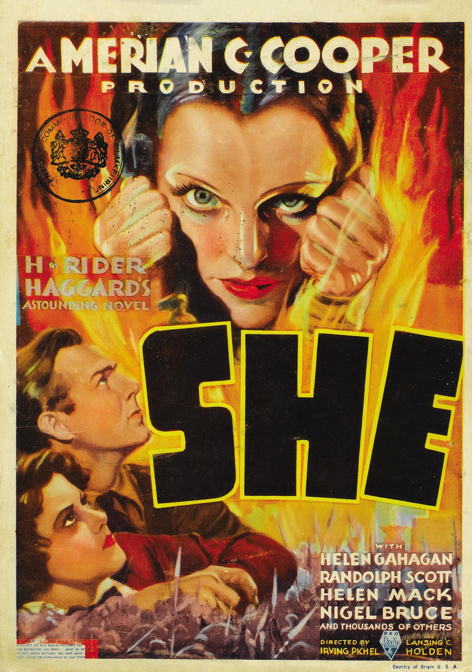 Постер фильма She