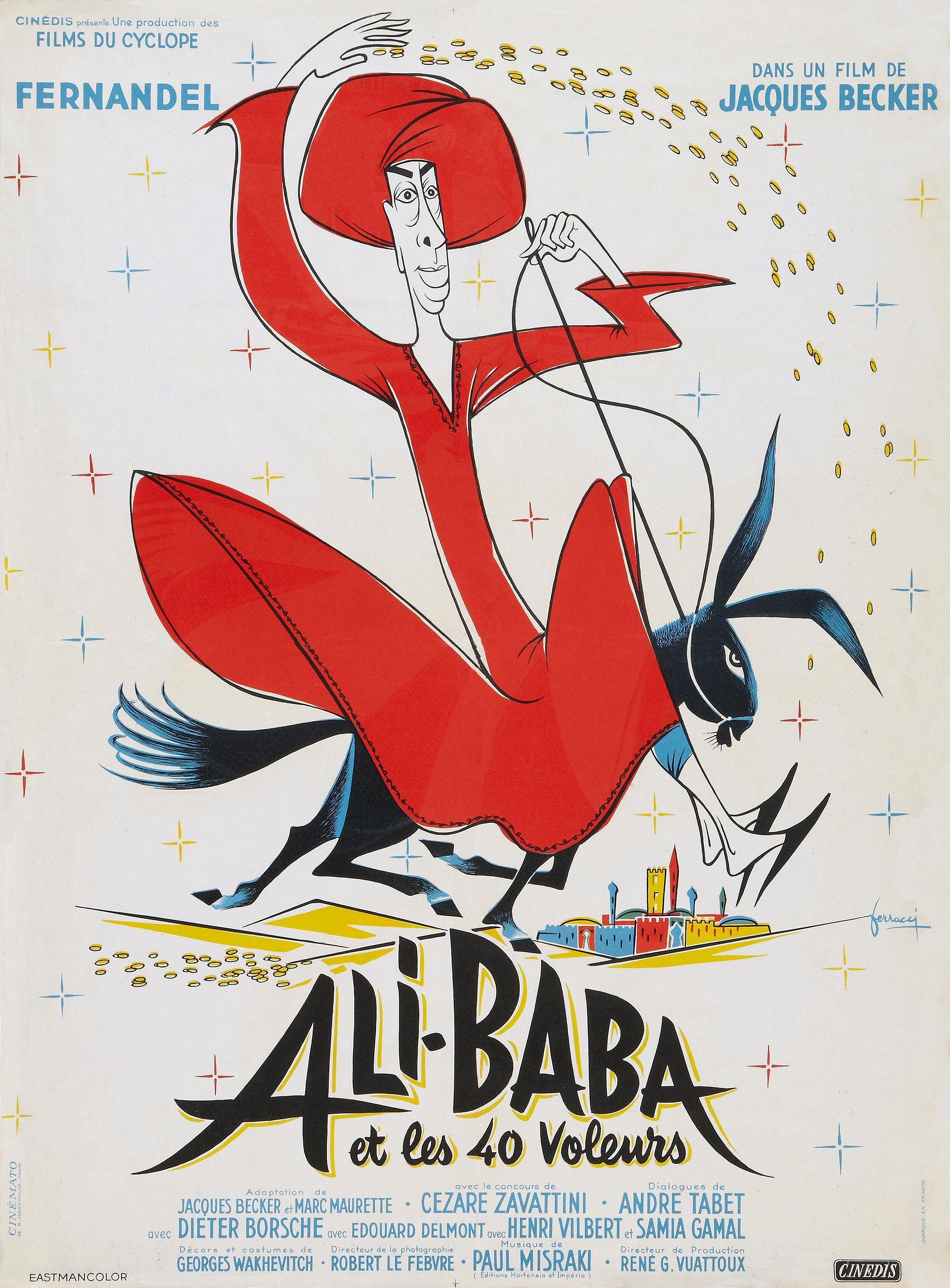 Постер фильма Али Баба и 40 разбойников | Ali Baba et les quarante voleurs