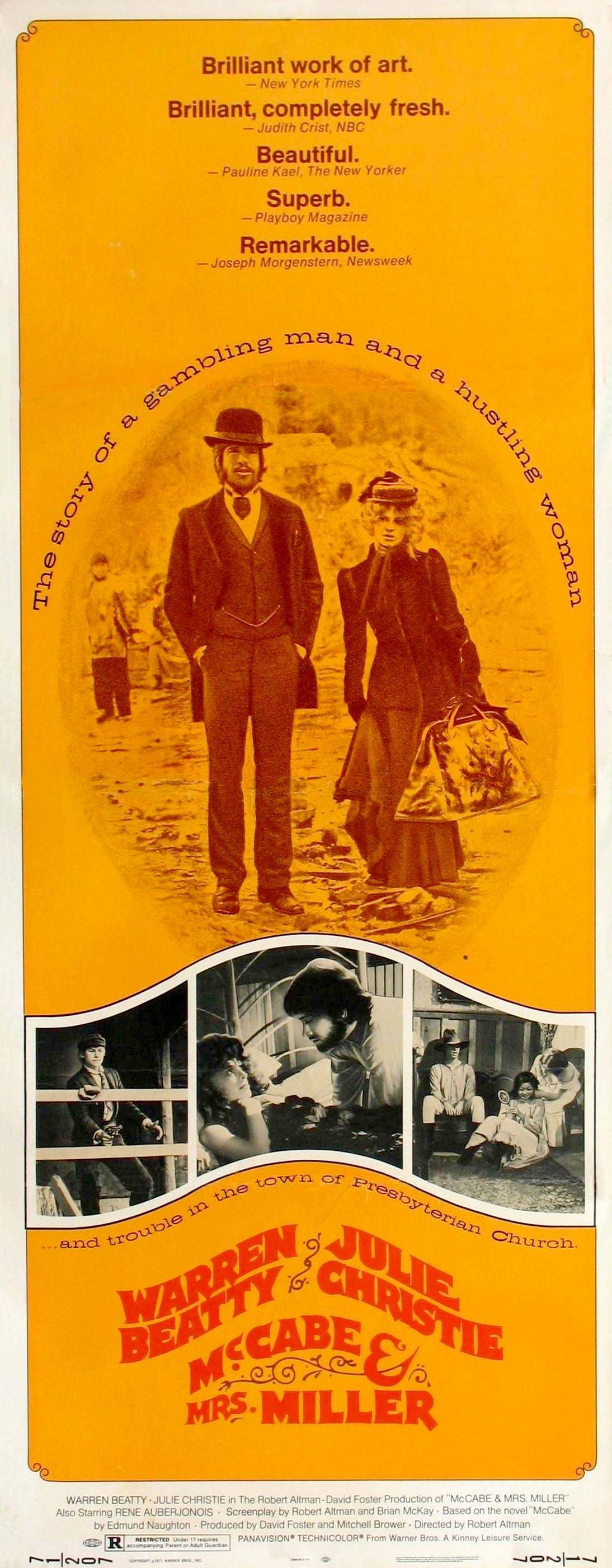 Постер фильма МакКейб и миссис Миллер | McCabe & Mrs. Miller (1971)