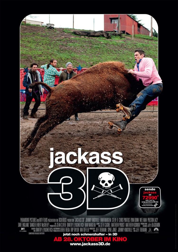 Постер фильма Чудаки 3D | Jackass 3-D