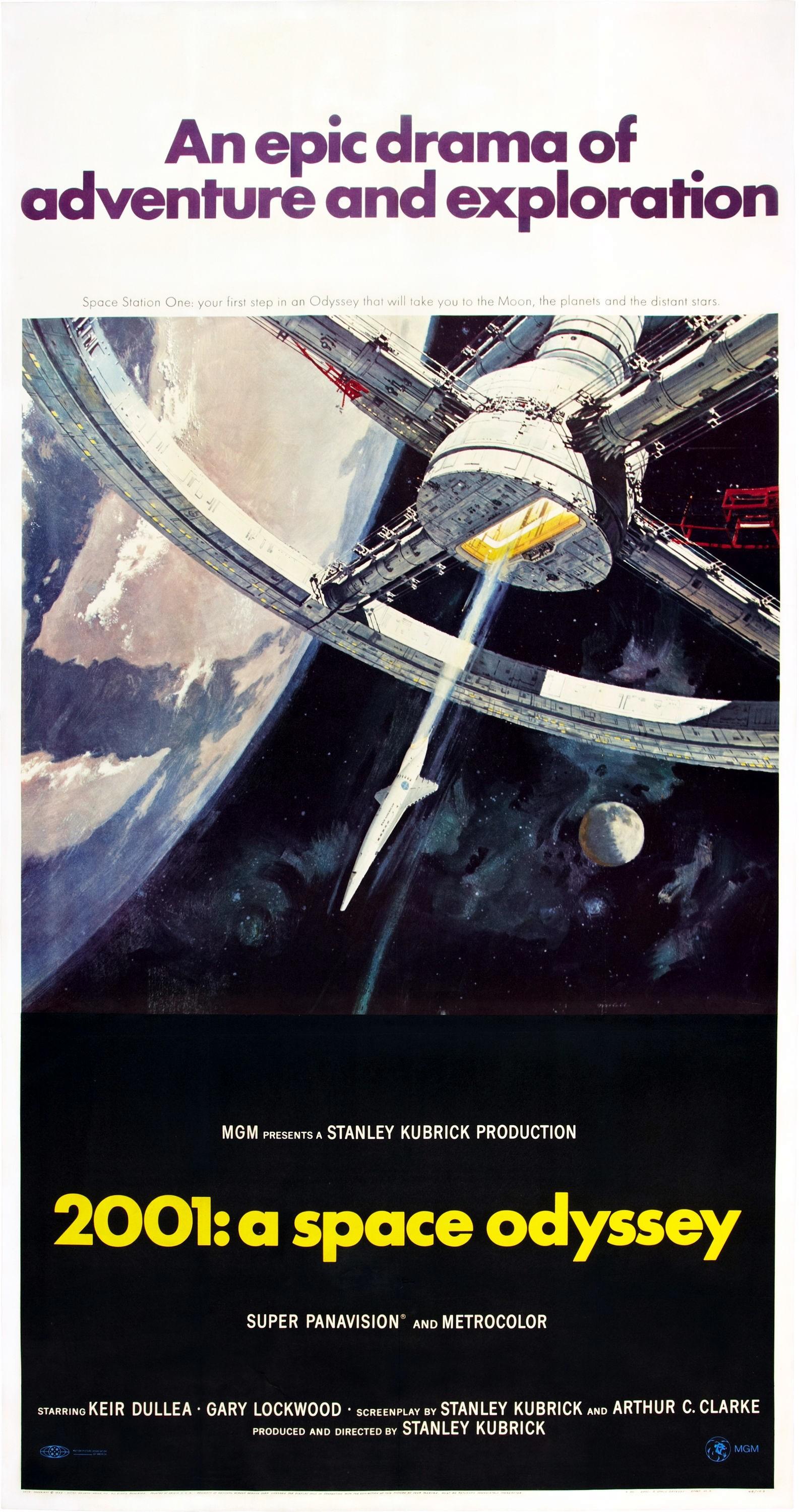 Постер фильма 2001: Космическая одиссея | 2001: A Space Odyssey