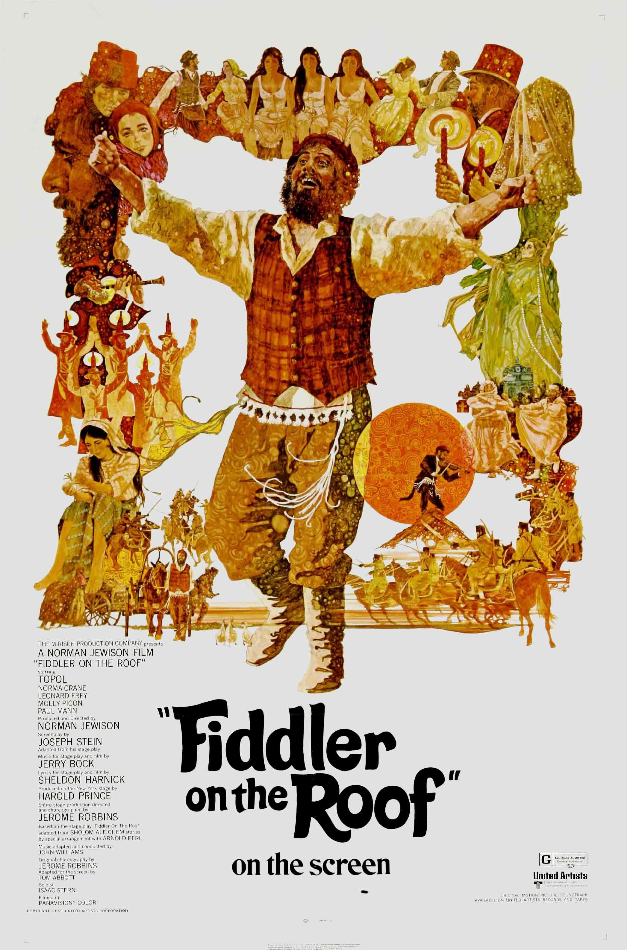 Постер фильма Скрипач на крыше | Fiddler on the Roof
