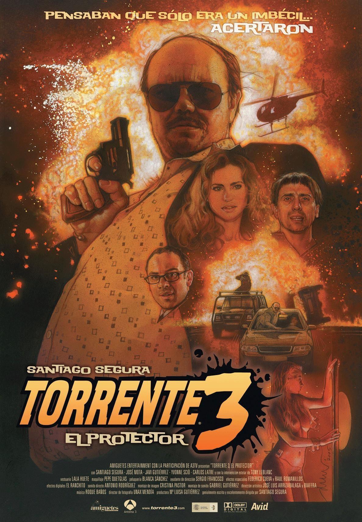 Постер фильма Торренте 3: Защитник | Torrente 3: El protector
