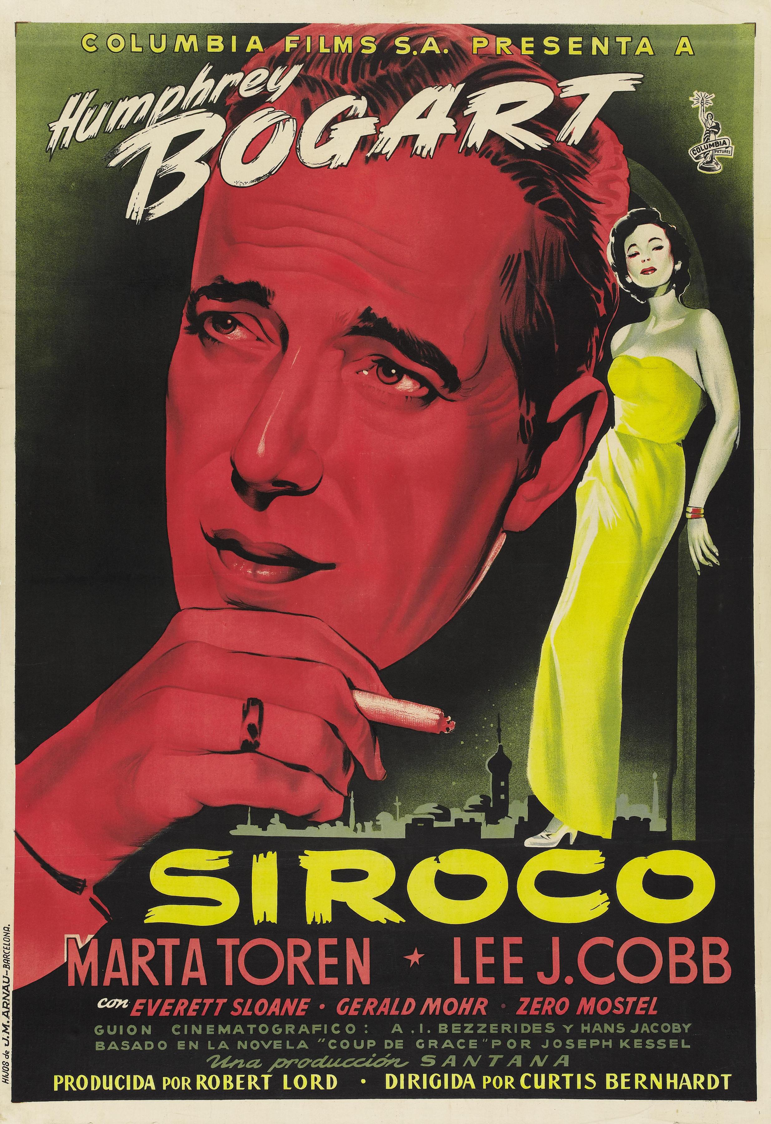 Постер фильма Сирокко | Sirocco