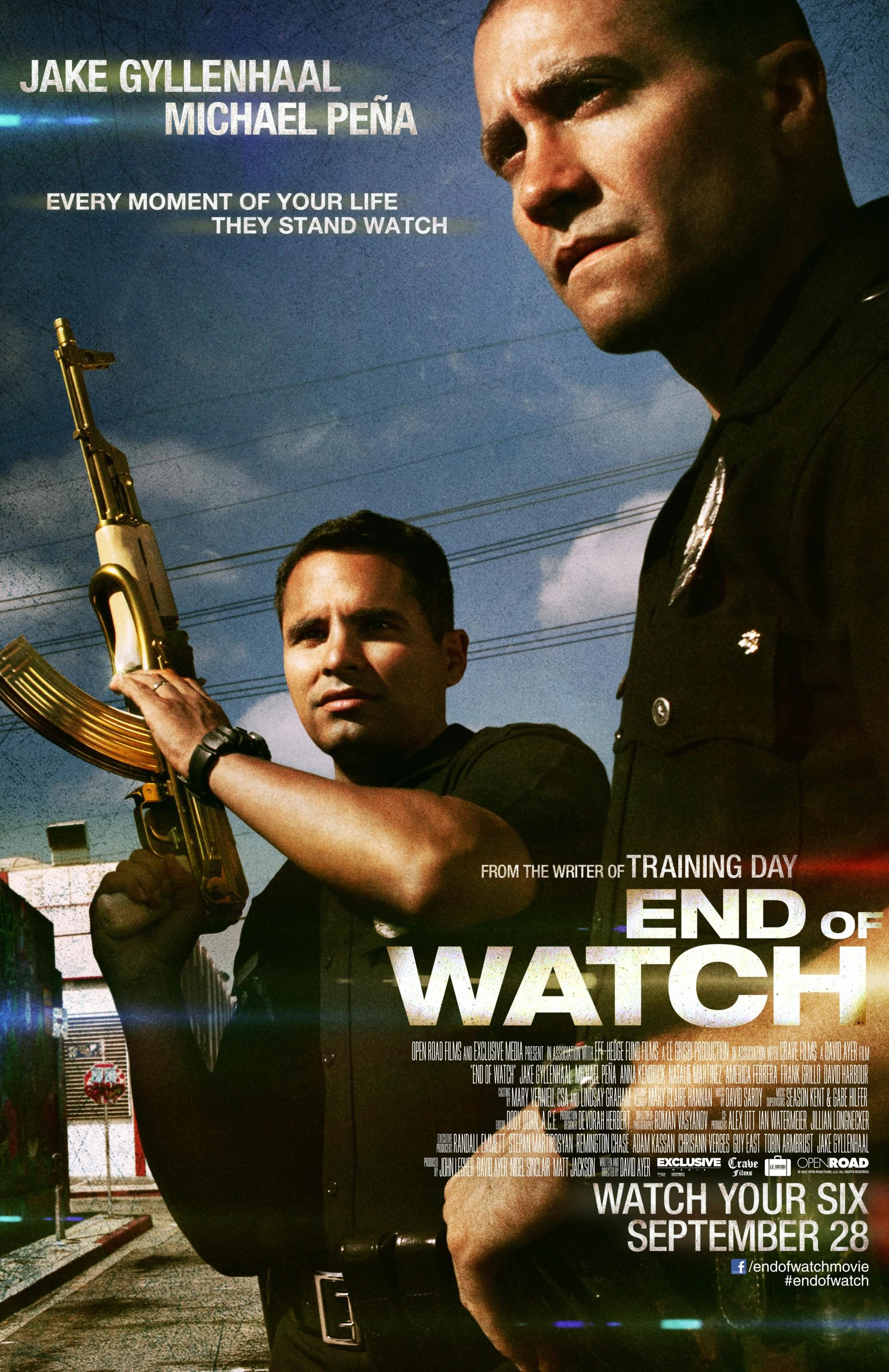 Постер фильма Патруль | End of Watch
