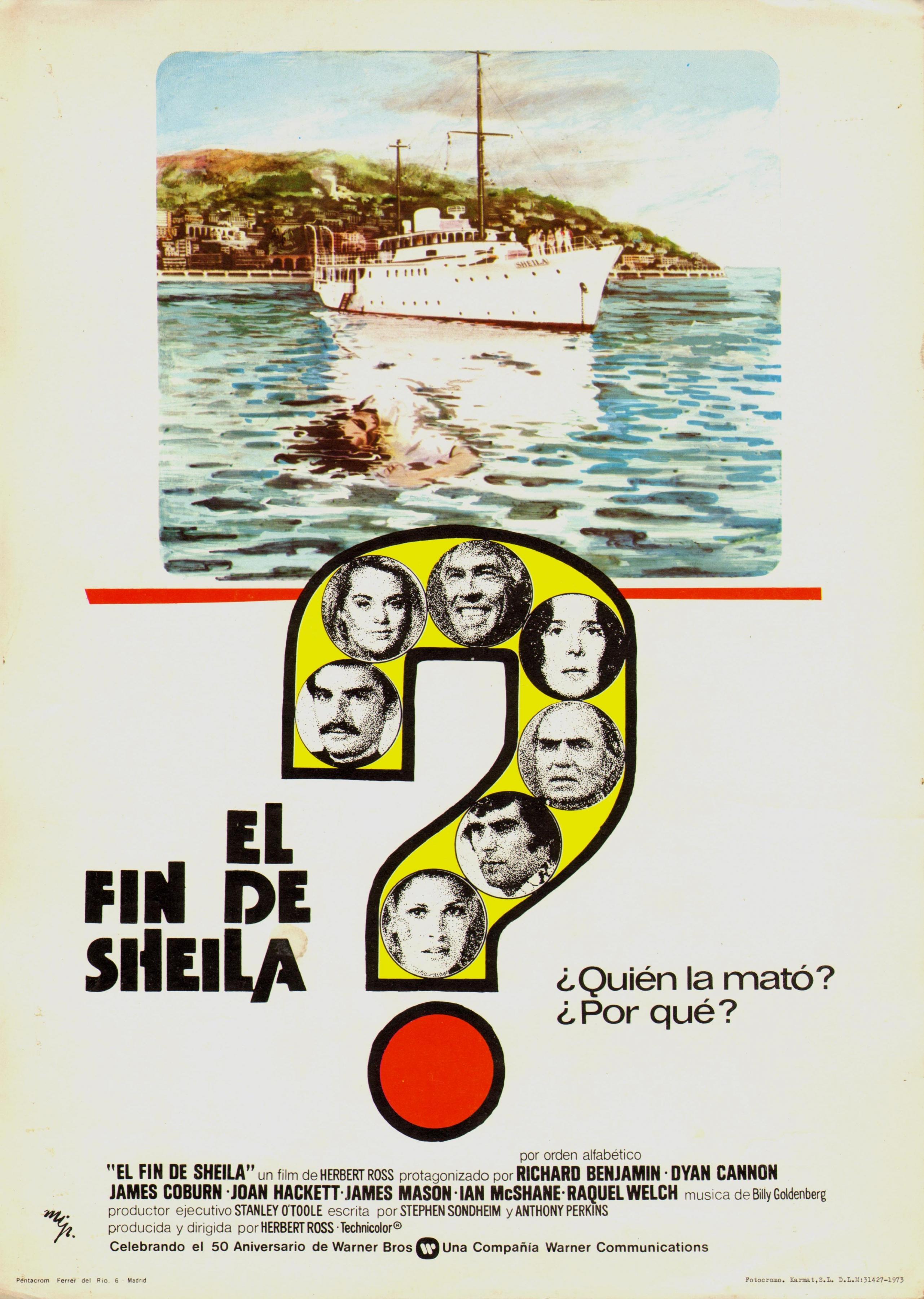 Постер фильма Последний круиз на яхте «Шейла» | Last of Sheila