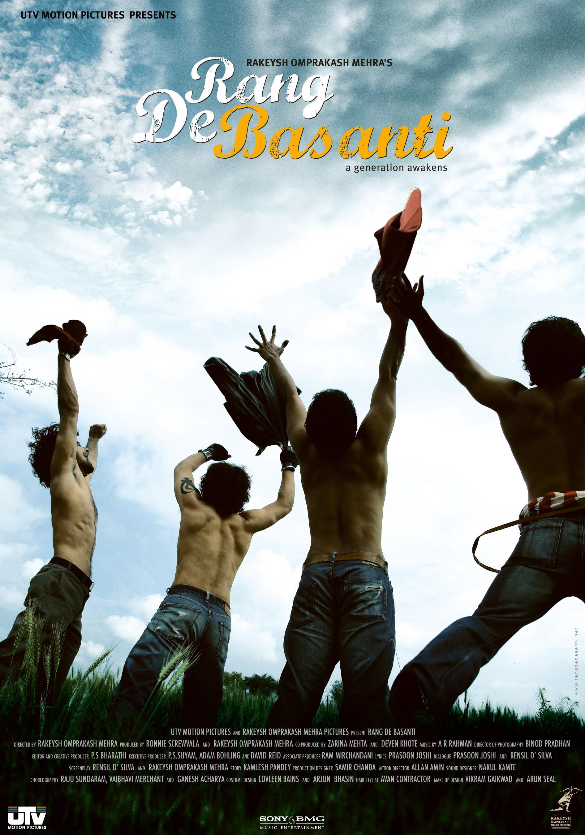 Постер фильма Цвет шафрана | Rang De Basanti