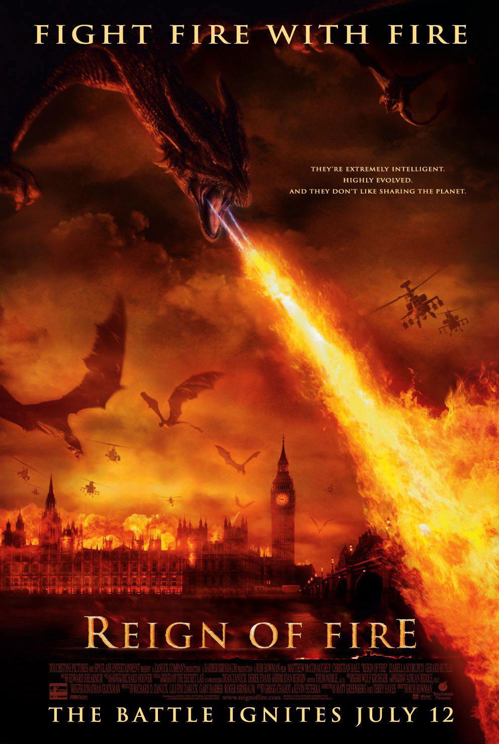 Постер фильма Власть огня | Reign of Fire