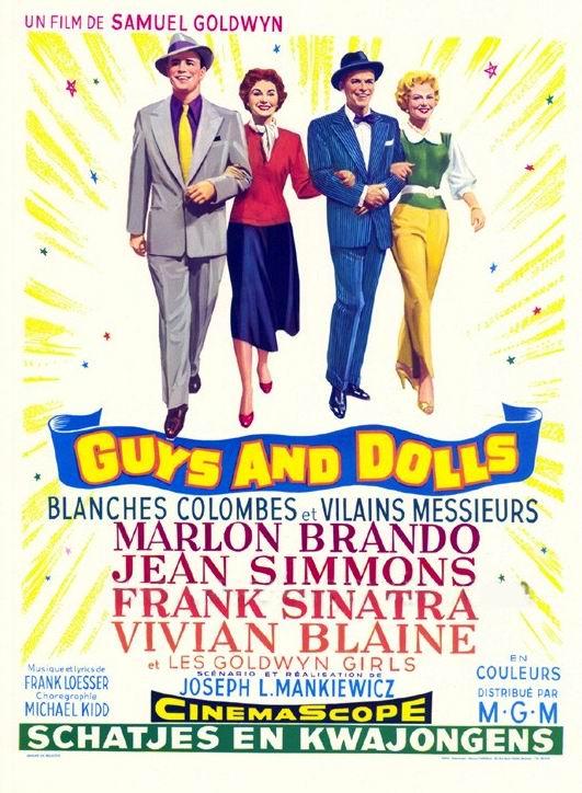 Постер фильма Парни и куколки | Guys and Dolls