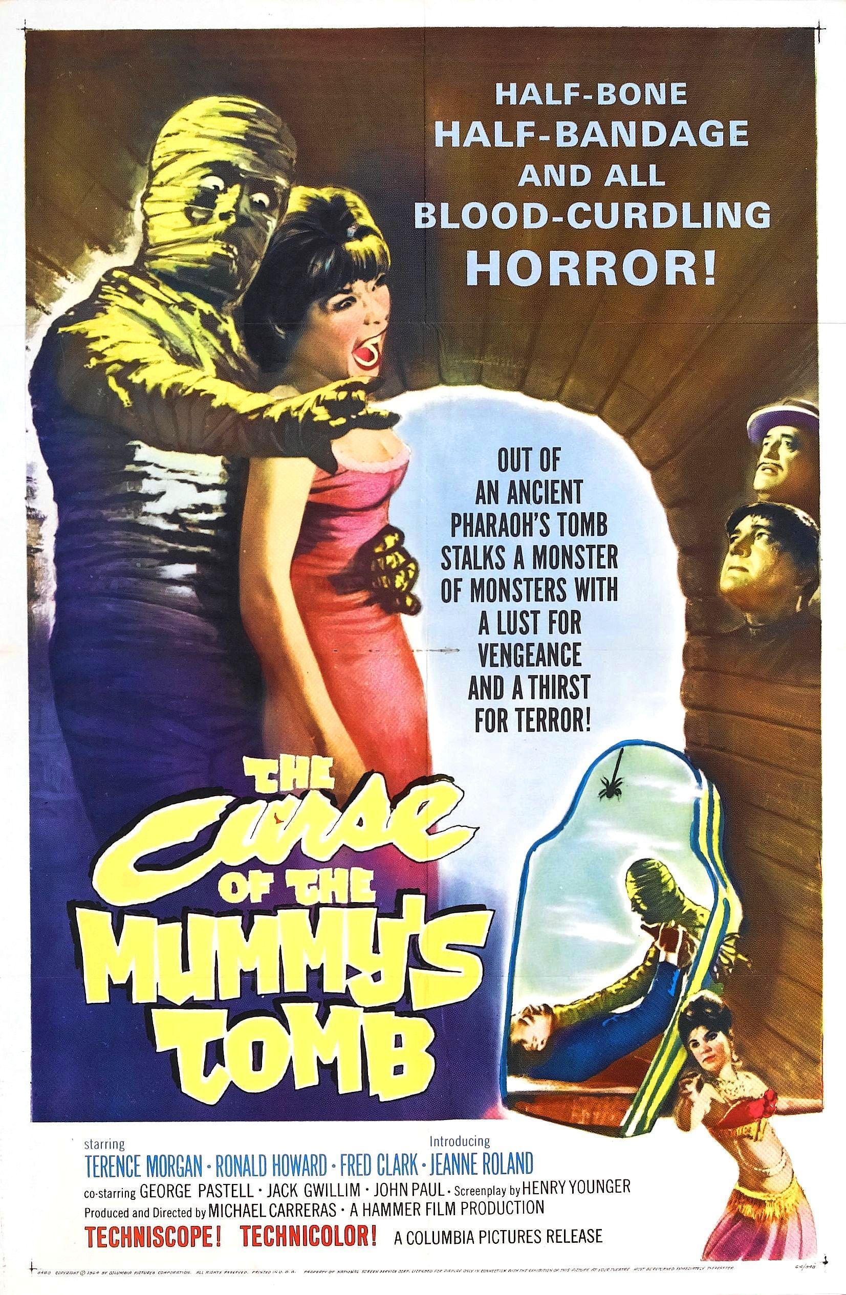 Постер фильма Проклятие гробницы мумии | Curse of the Mummy's Tomb