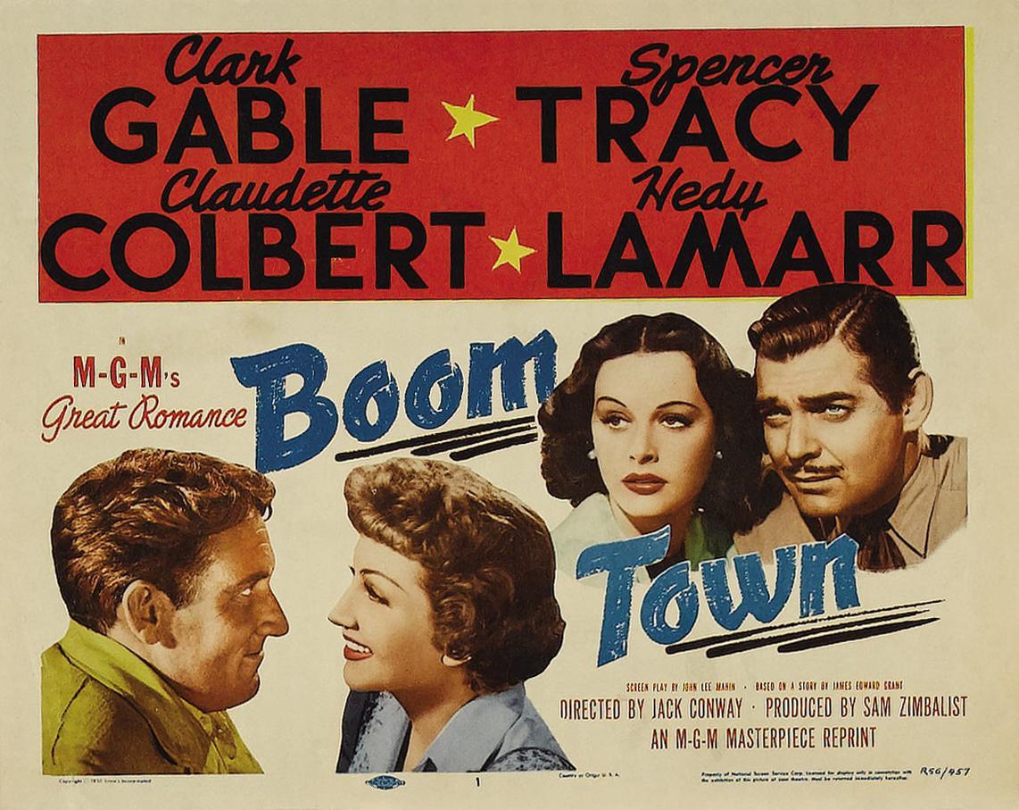 Постер фильма Шумный город | Boom Town