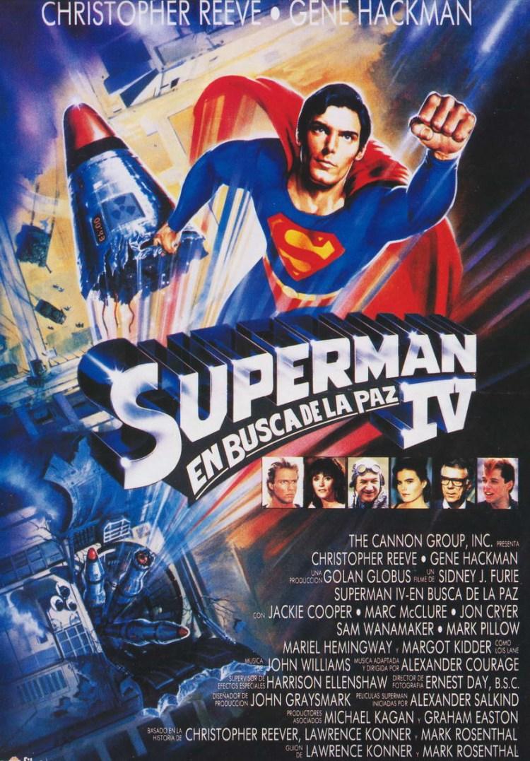 Постер фильма Супермен 4: Борьба за мир | Superman IV: The Quest for Peace