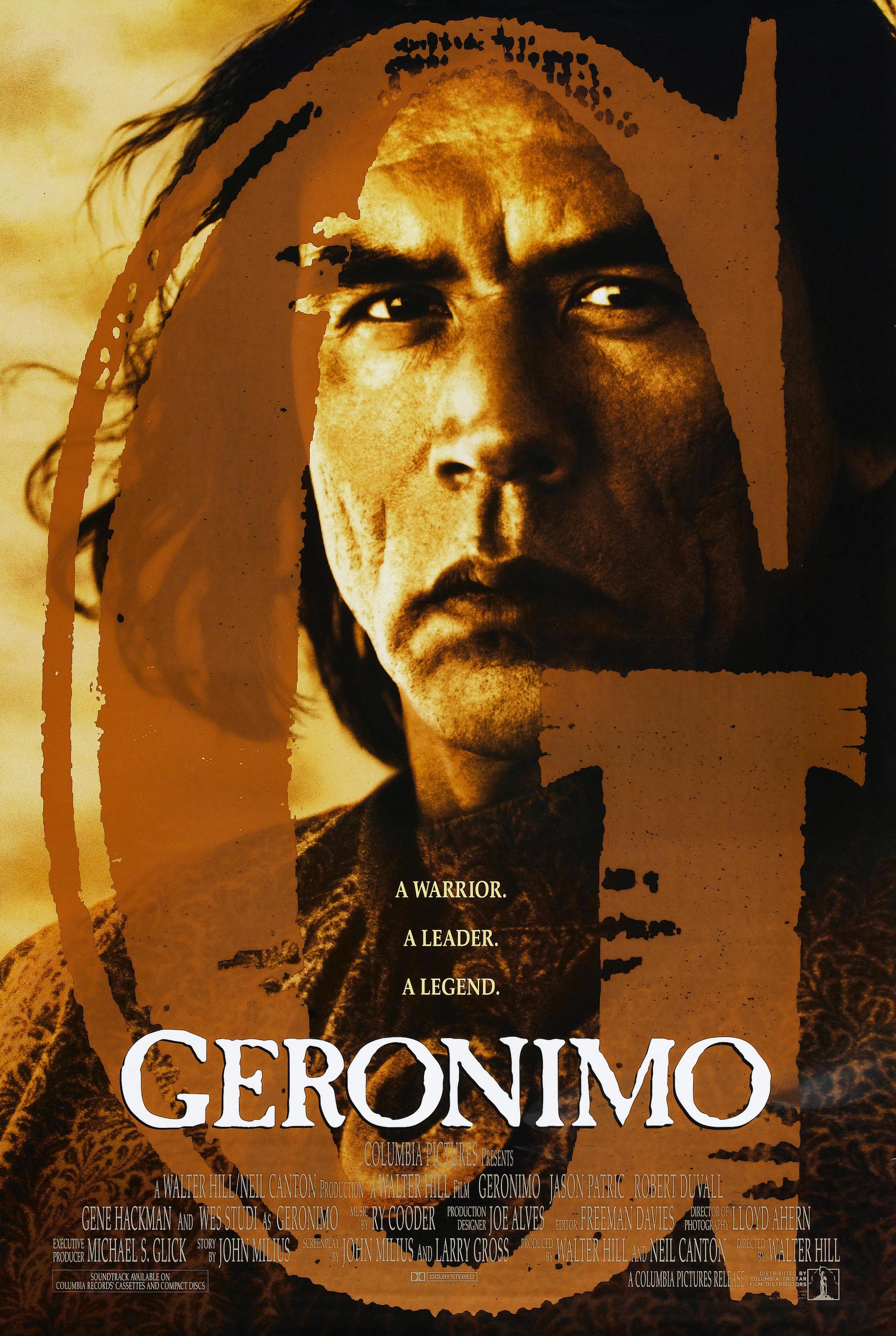 Постер фильма Джеронимо: Американская легенда | Geronimo: An American Legend