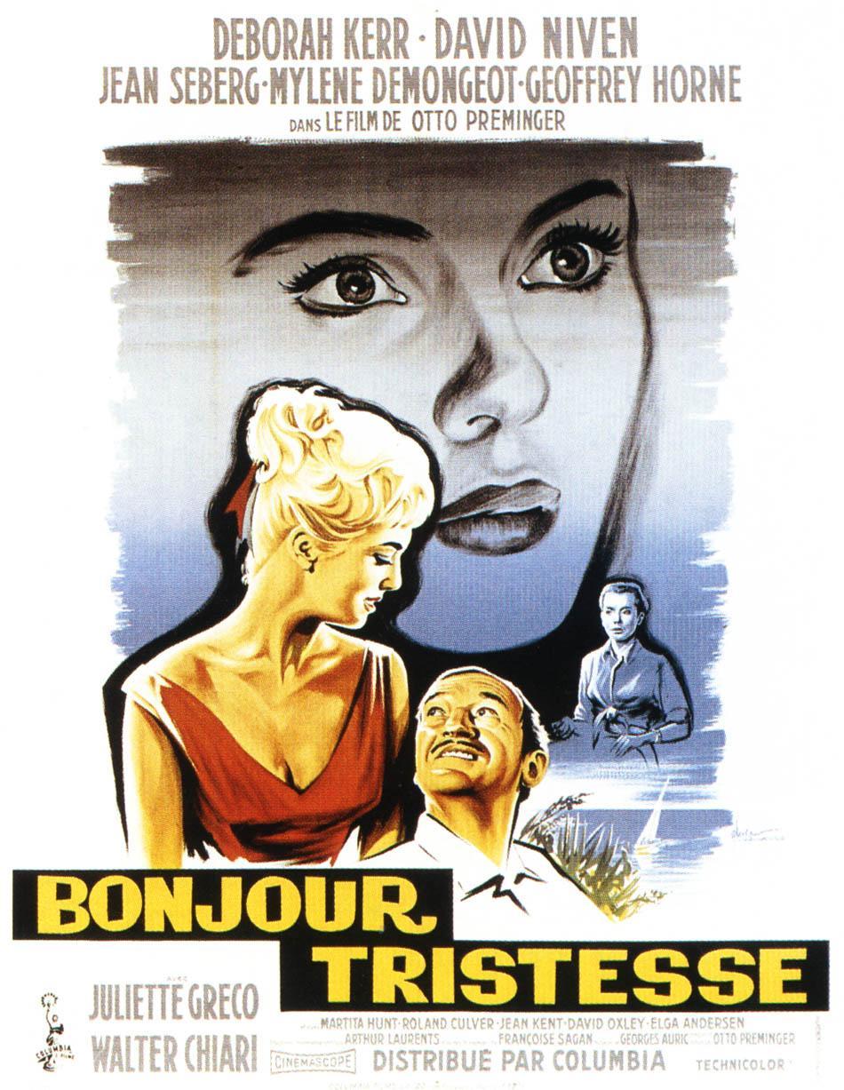 Постер фильма Здравствуй, грусть | Bonjour tristesse