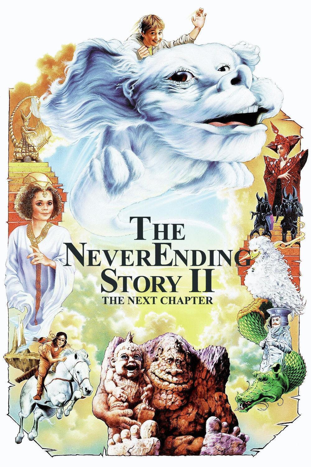 Постер фильма Бесконечная история 2 | Neverending Story II: The Next Chapter