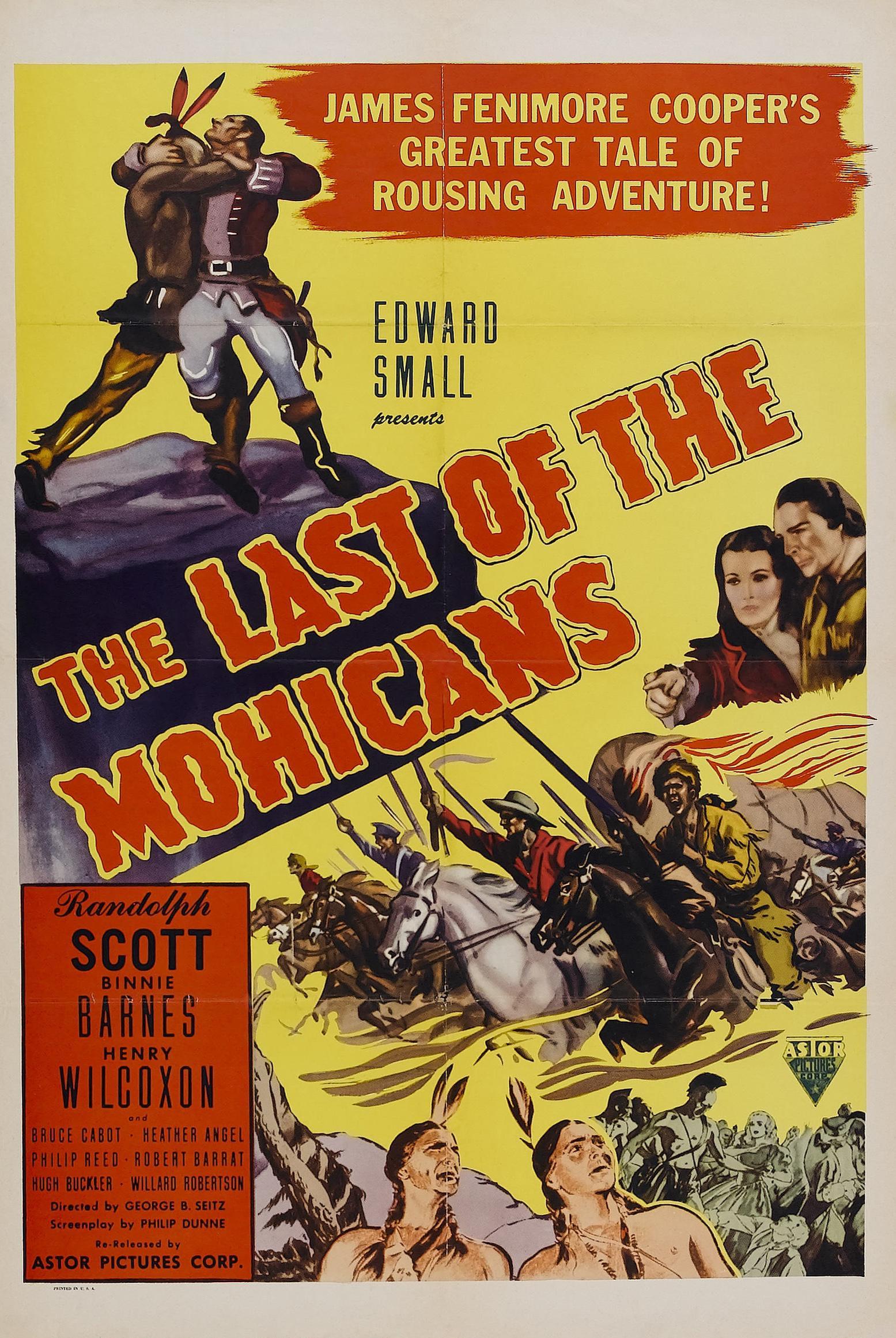 Постер фильма Last of the Mohicans