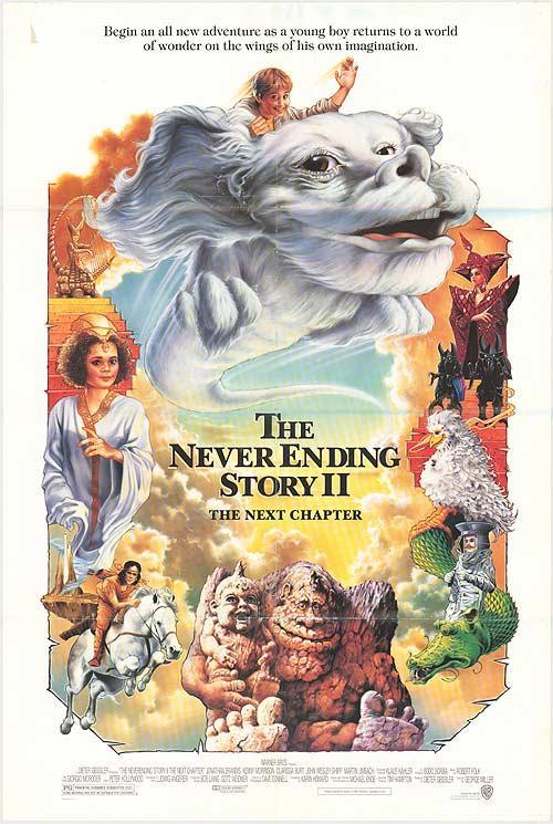 Постер фильма Бесконечная история 2 | Neverending Story II: The Next Chapter