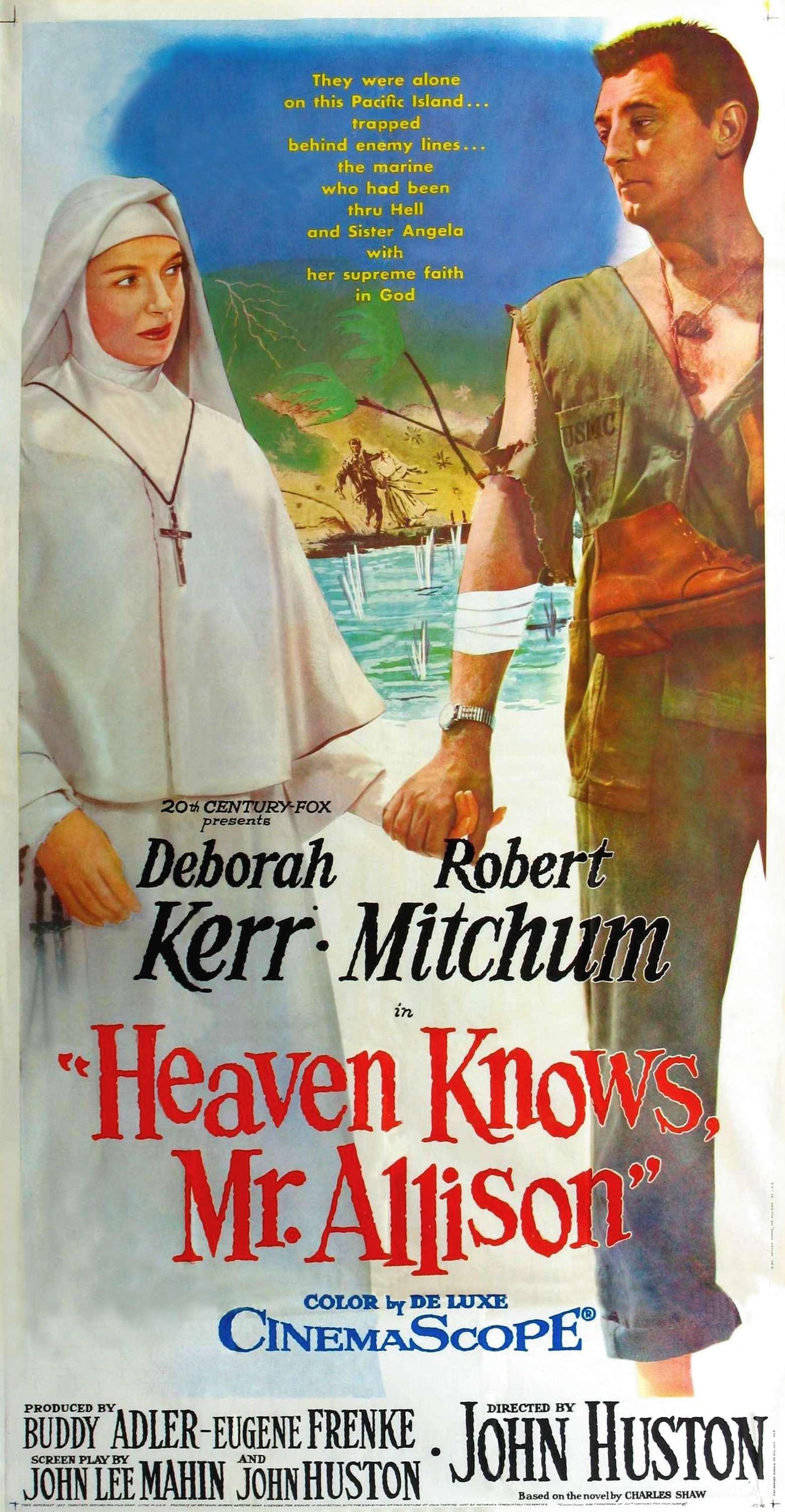 Постер фильма Бог знает, мистер Аллисон | Heaven Knows, Mr. Allison