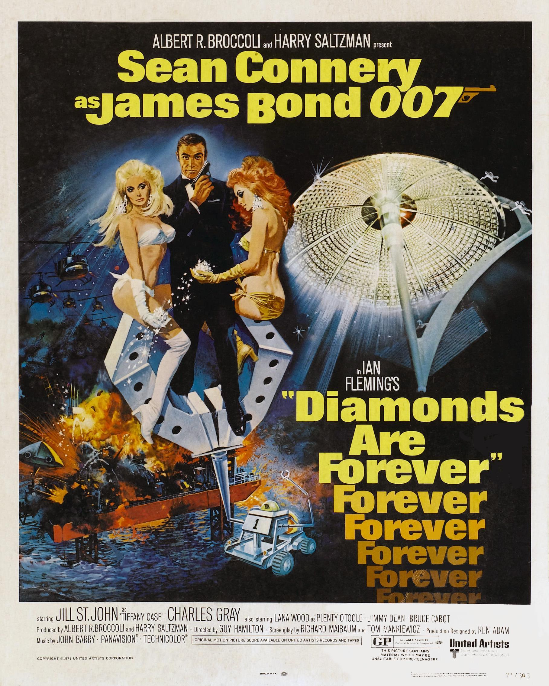 Постер фильма Бриллианты навсегда | Diamonds Are Forever