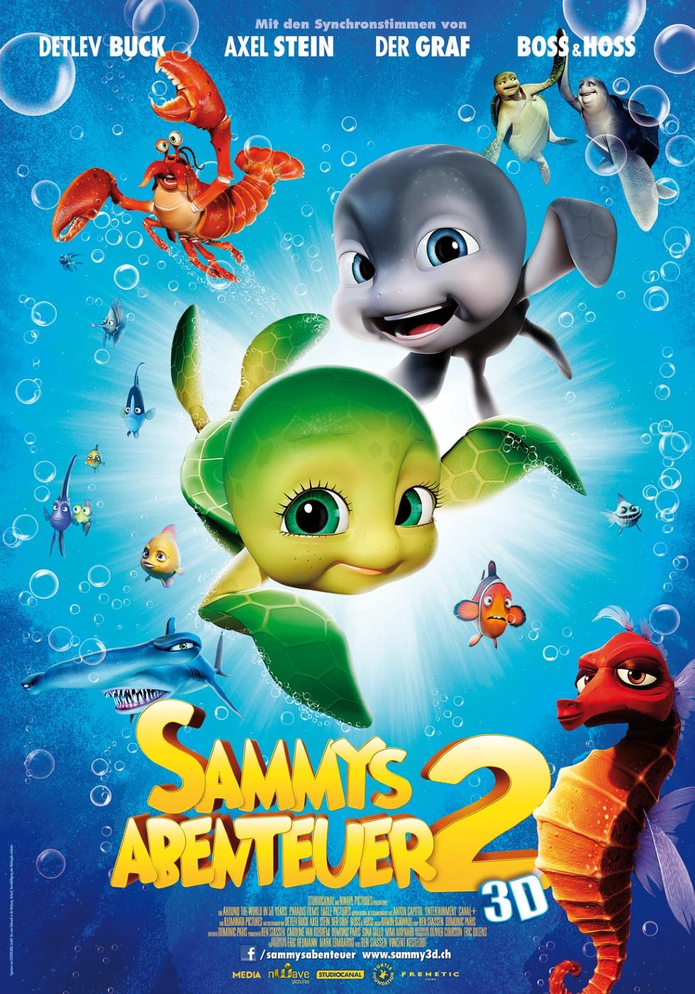 Постер фильма Сэмми. Шевели ластами 2 | Sammy's avonturen 2