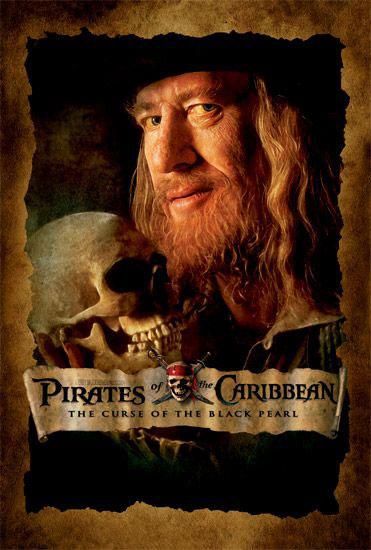 Постер фильма Пираты Карибского моря: Проклятие черной жемчужины | Pirates of the Caribbean: The Curse of the Black Pearl
