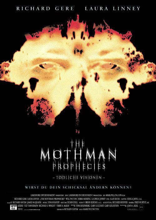 Постер фильма Человек-мотылек | Mothman Prophecies