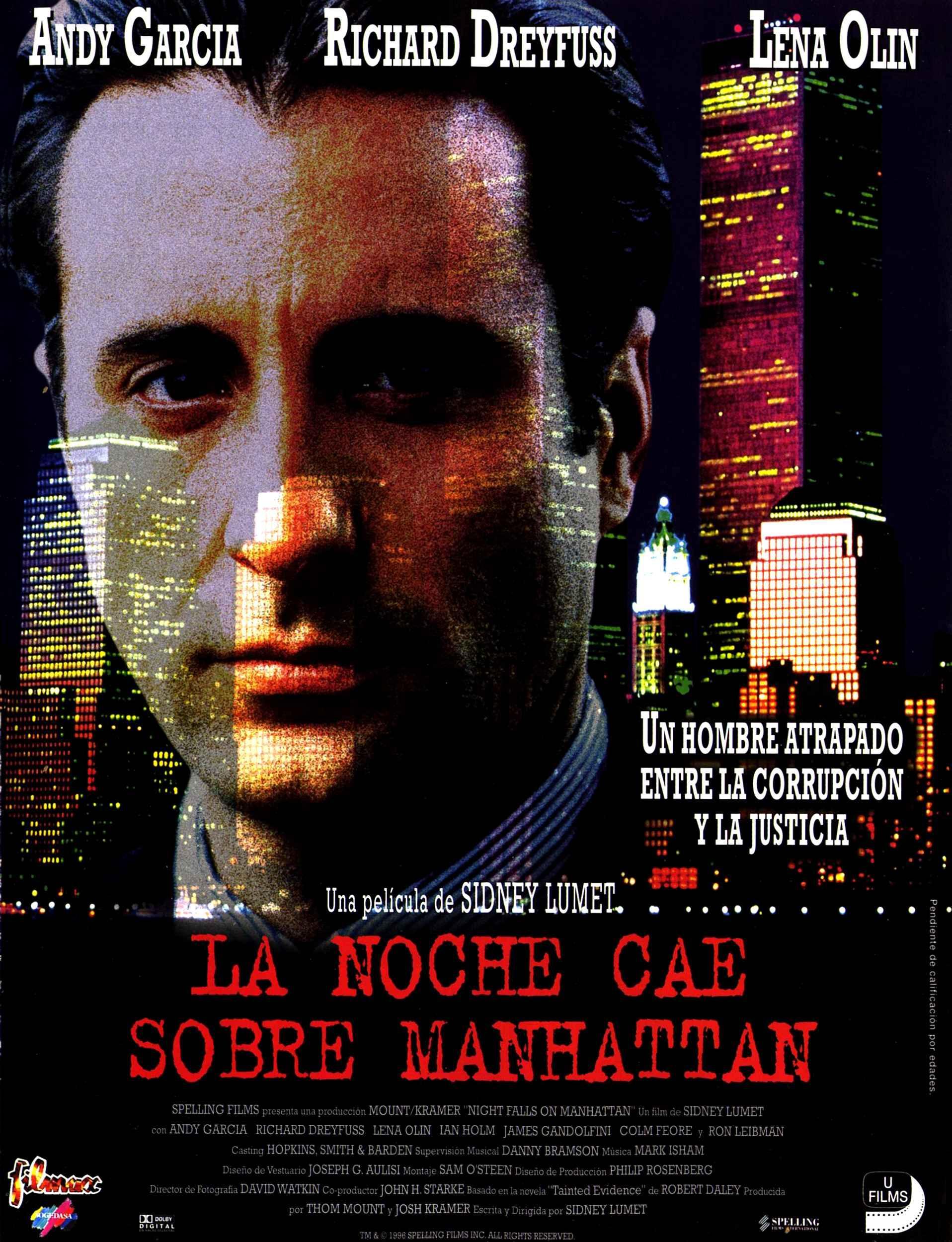 Постер фильма Ночь над Манхэттеном | Night Falls on Manhattan