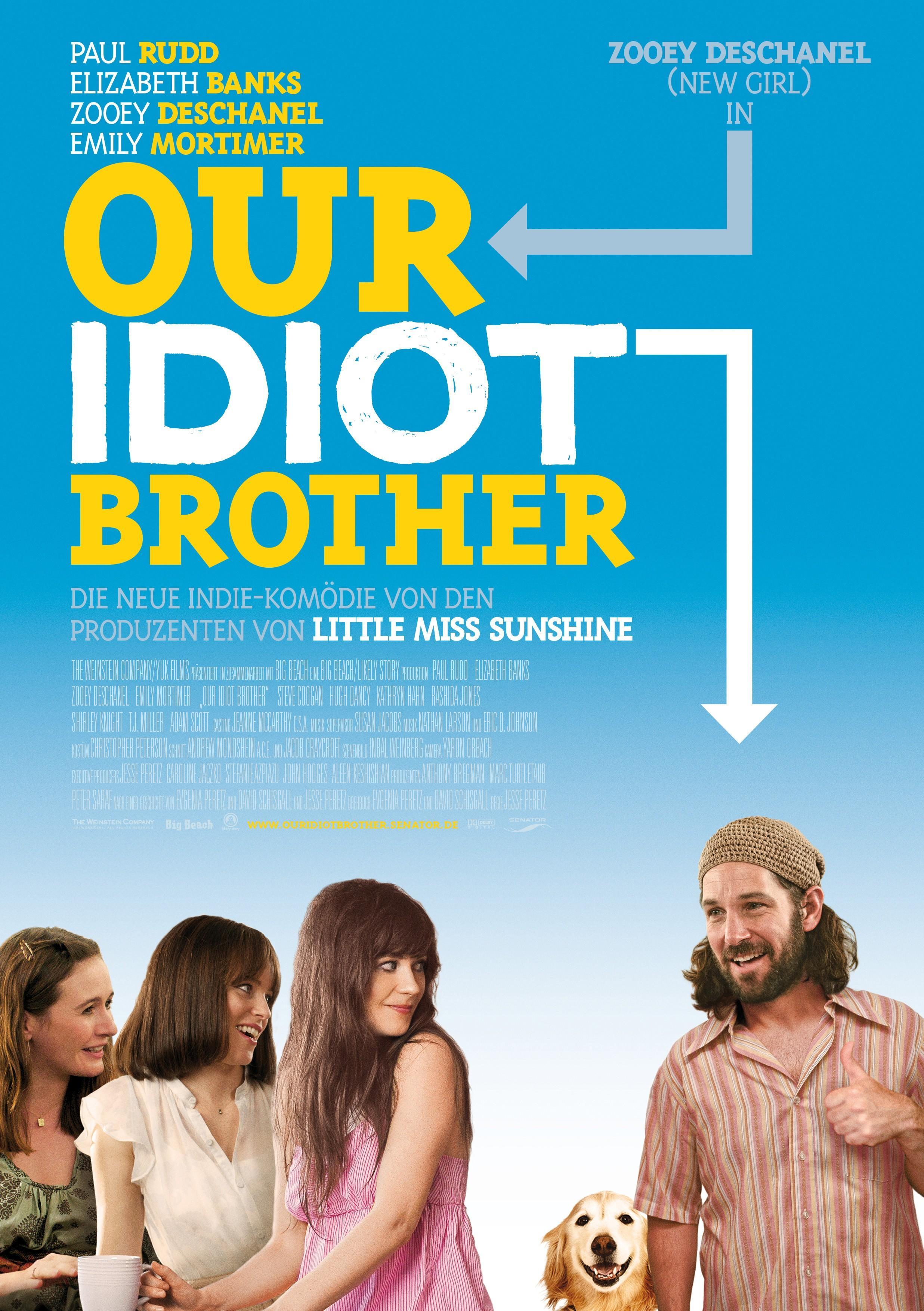 Постер фильма Мой придурочный брат | Our Idiot Brother