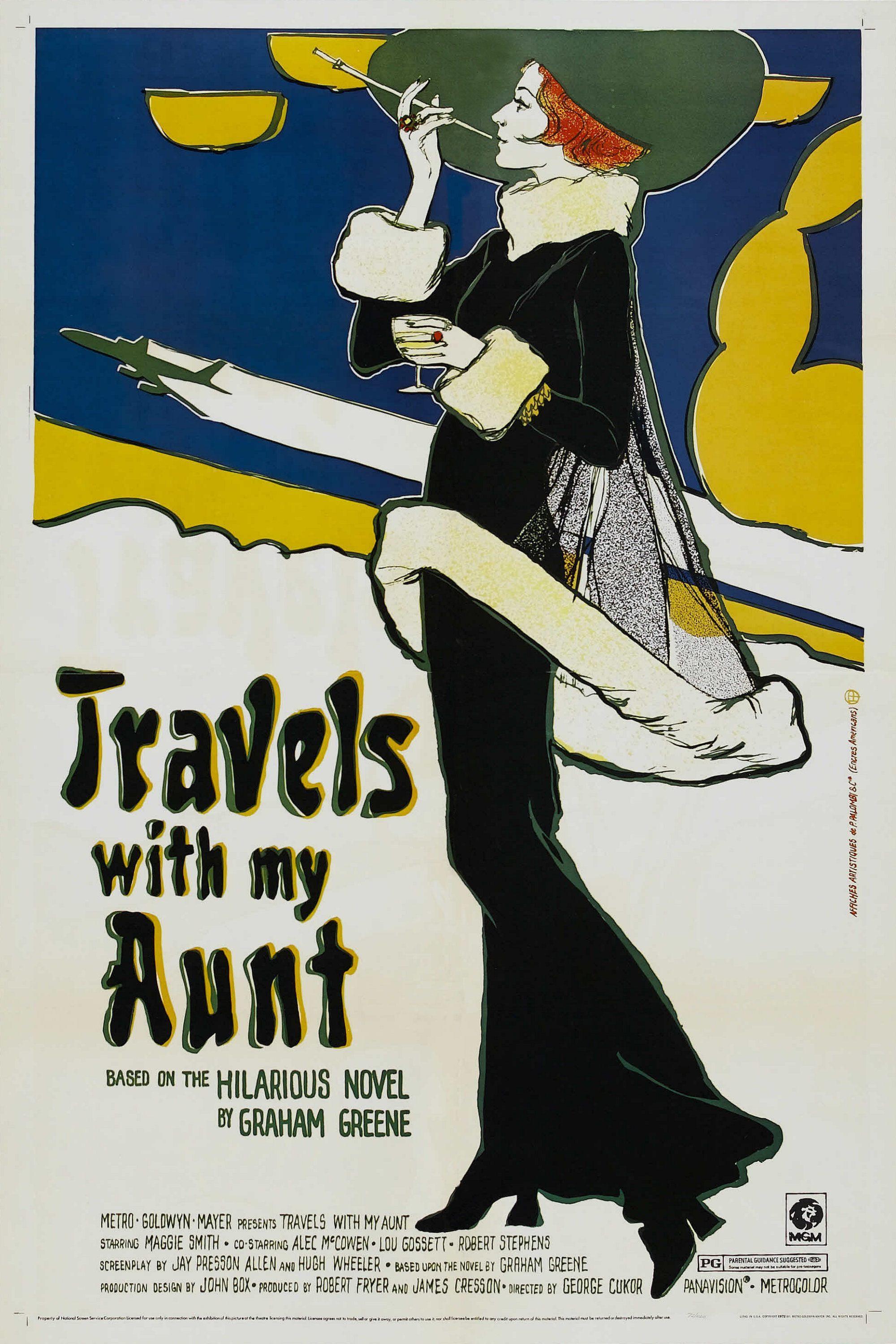 Постер фильма Путешествия с моей тетей | Travels with My Aunt