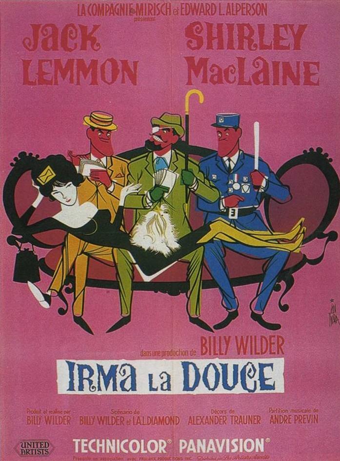 Постер фильма Нежная Ирма | Irma la Douce