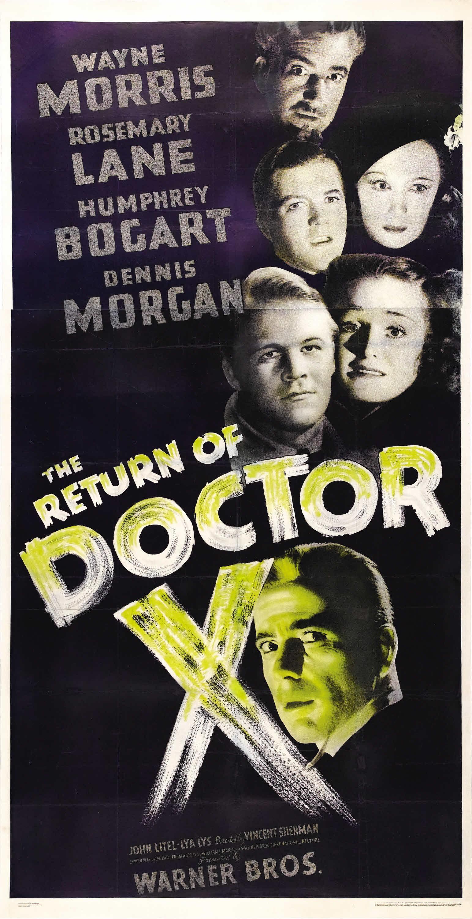 Постер фильма Возвращение доктора Икс | Return of Doctor X