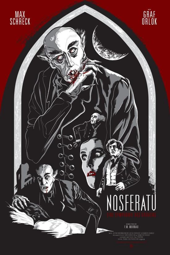 Постер фильма Носферату, симфония ужаса | Nosferatu, eine Symphonie des Grauens
