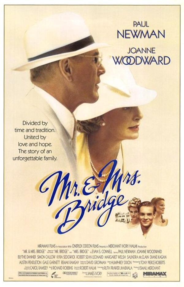 Постер фильма Мистер и миссис Бридж | Mr. & Mrs. Bridge