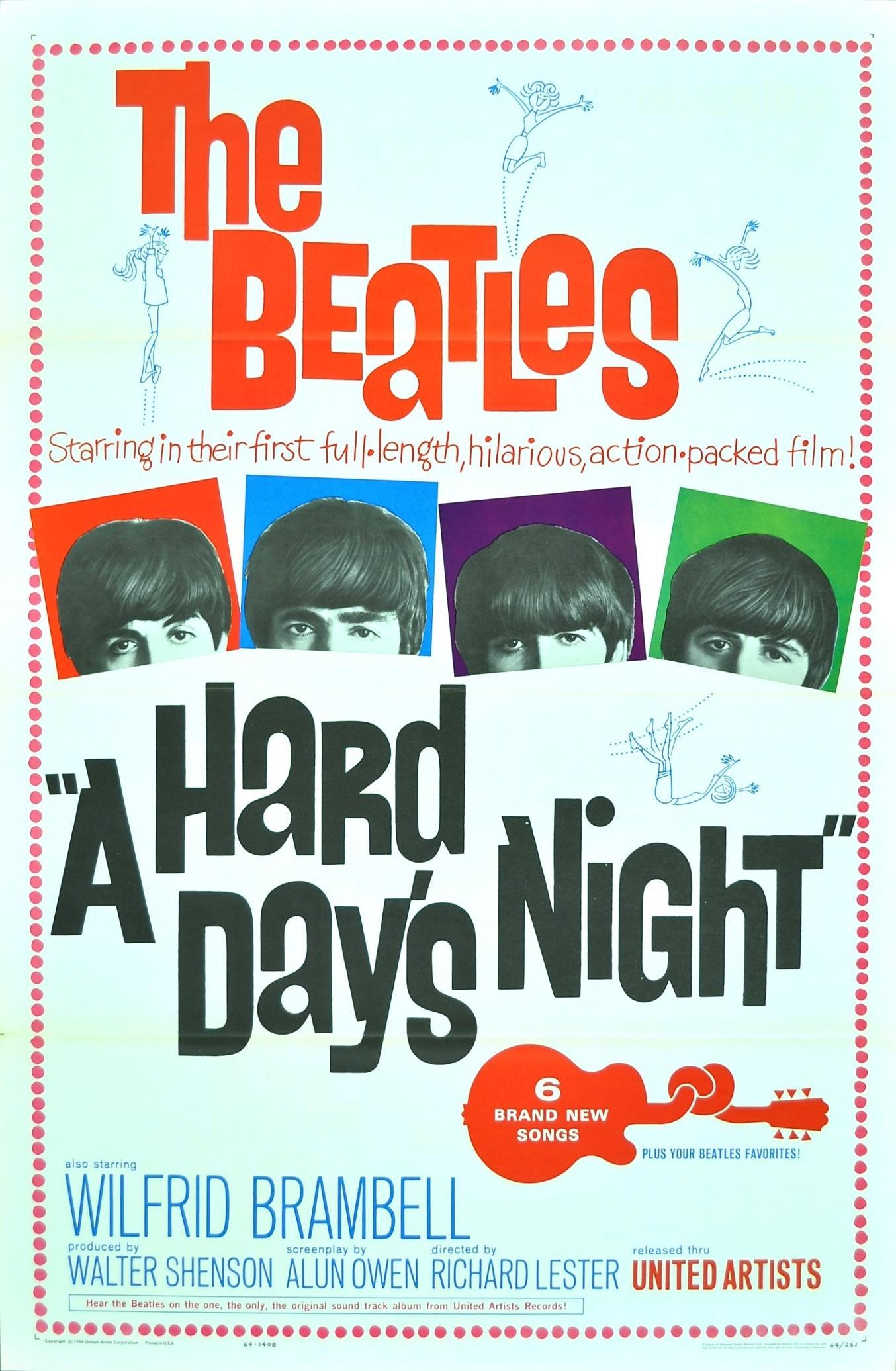 Постер фильма Вечер трудного дня | Hard Day's Night
