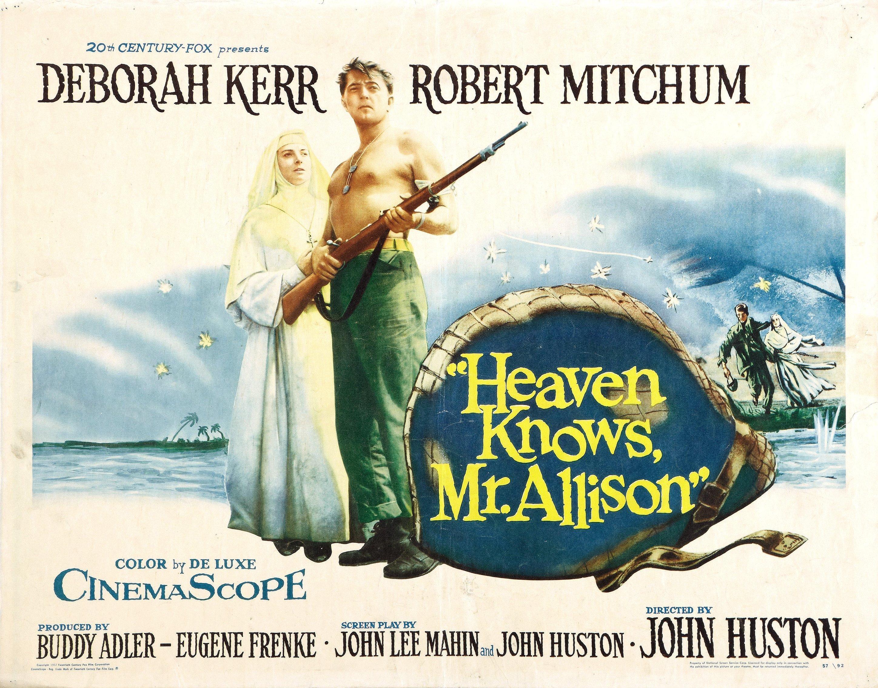 Постер фильма Бог знает, мистер Аллисон | Heaven Knows, Mr. Allison