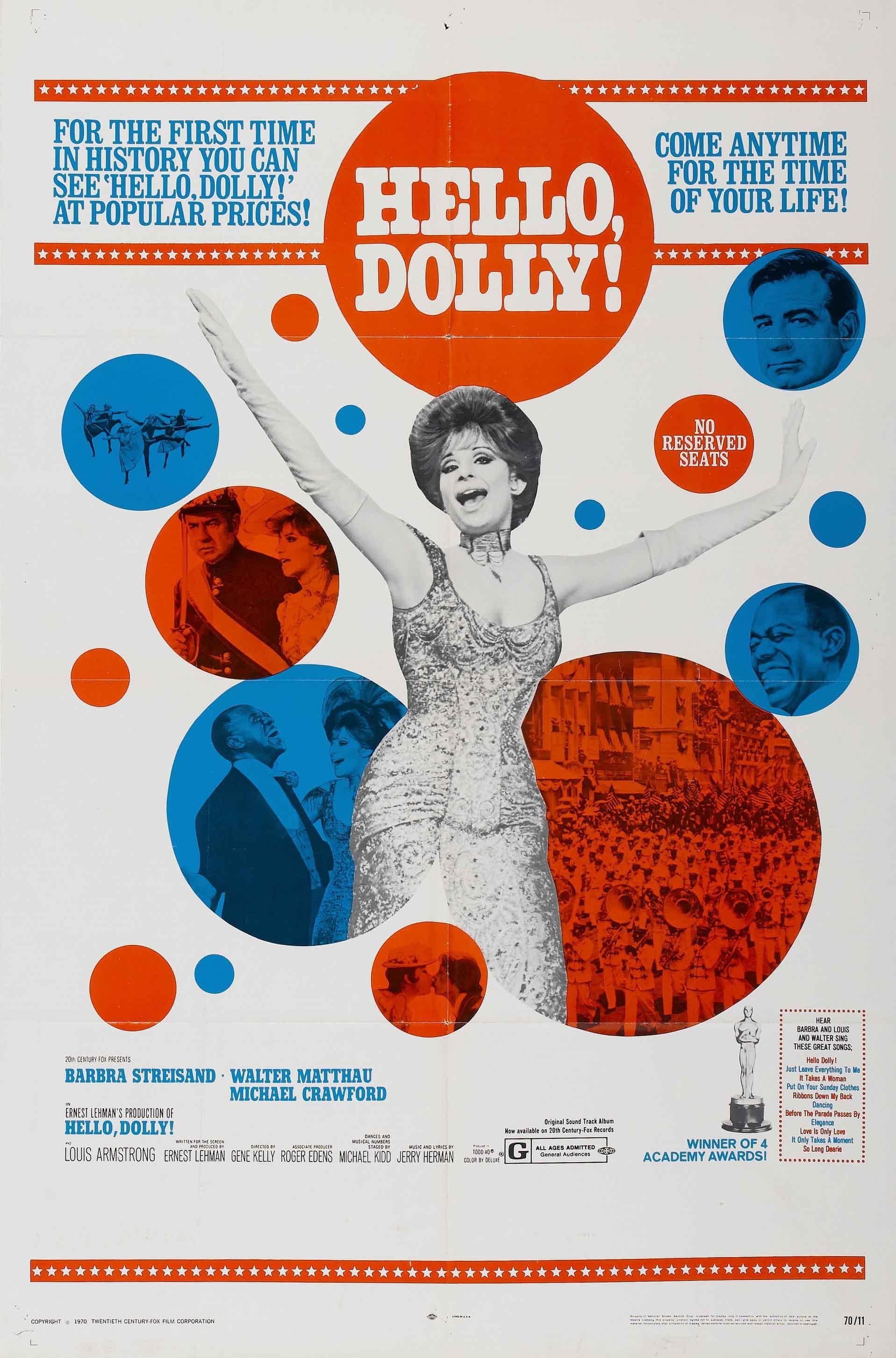 Постер фильма Хелло, Долли! | Hello, Dolly!