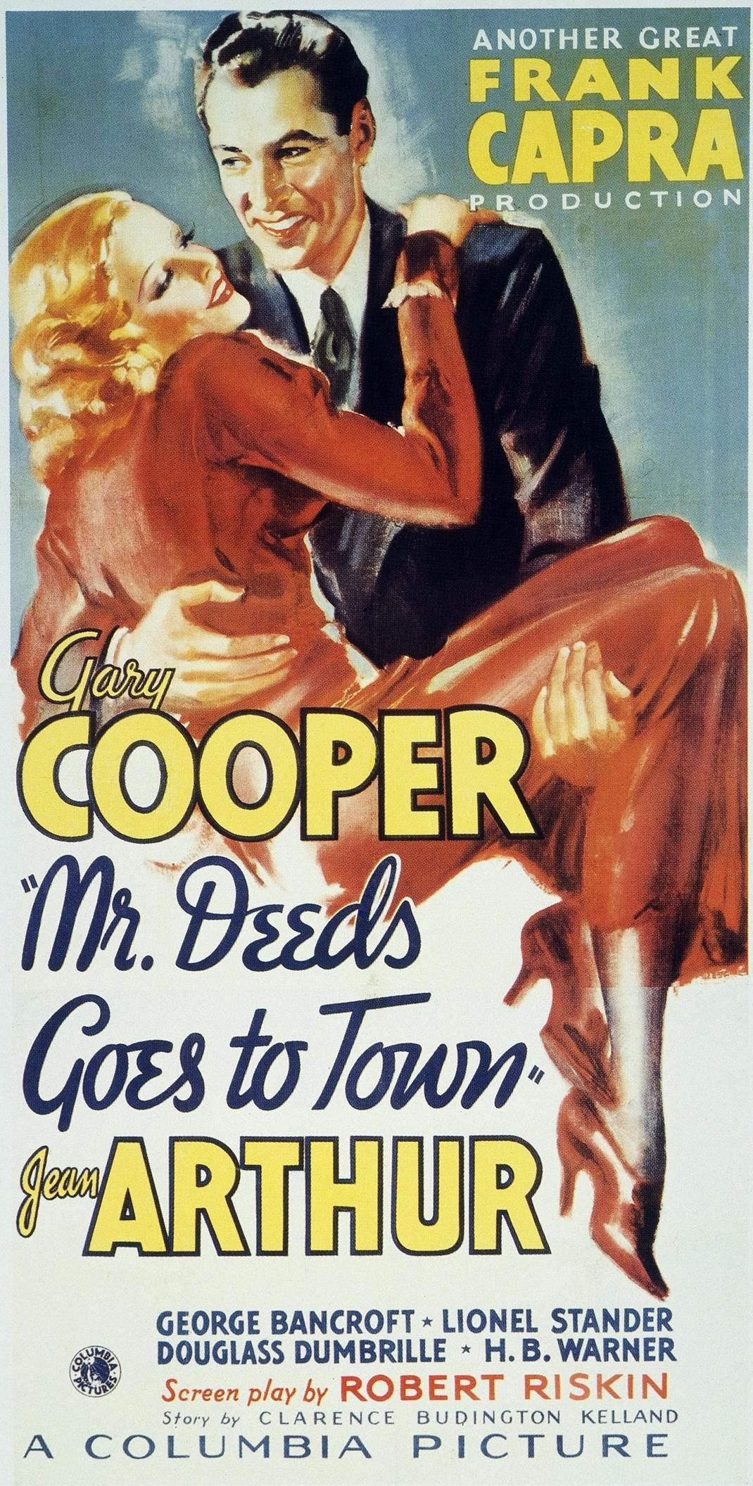 Постер фильма Мистер Дидс переезжает в город | Mr. Deeds Goes to Town