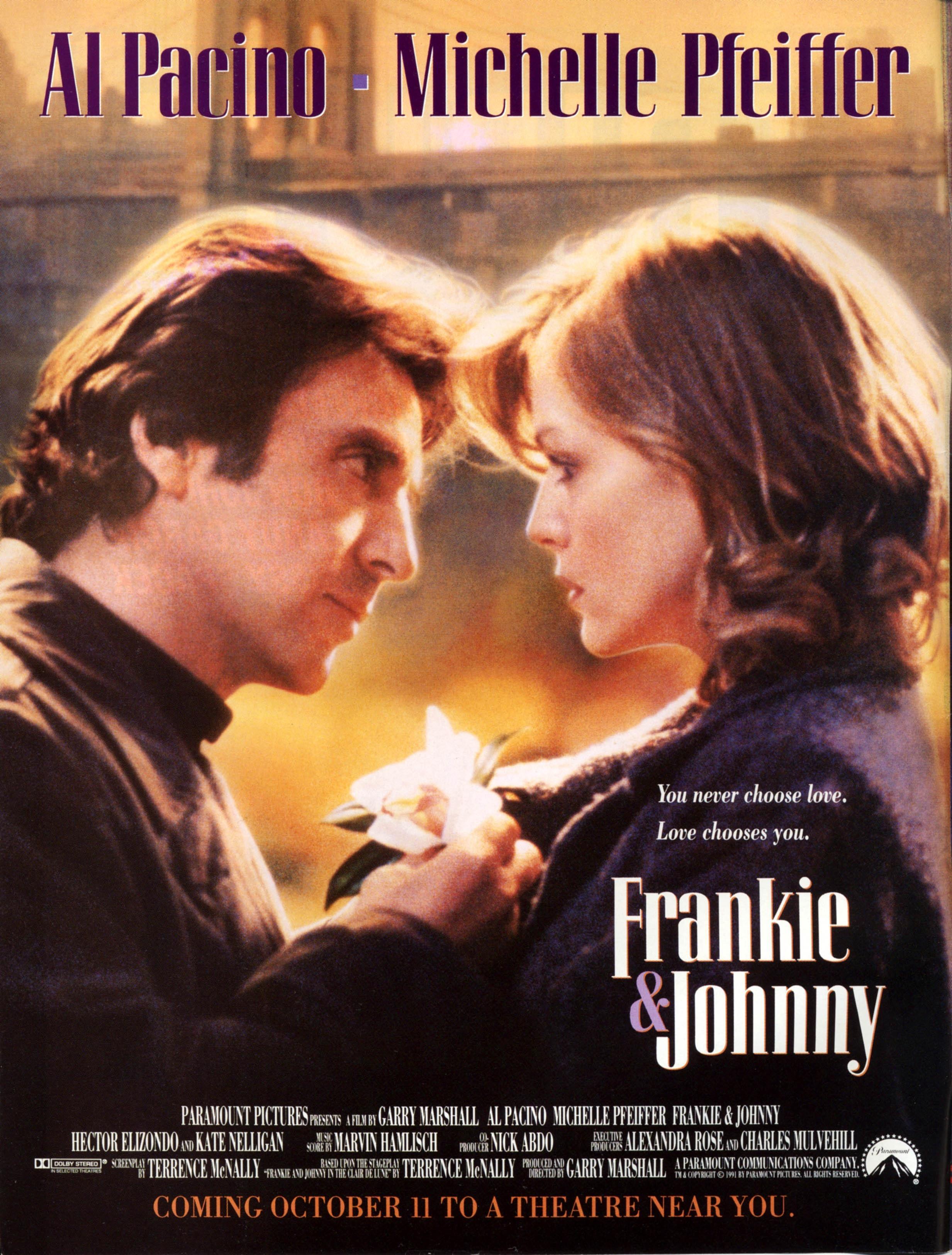 Постер фильма Фрэнки и Джонни | Frankie and Johnny
