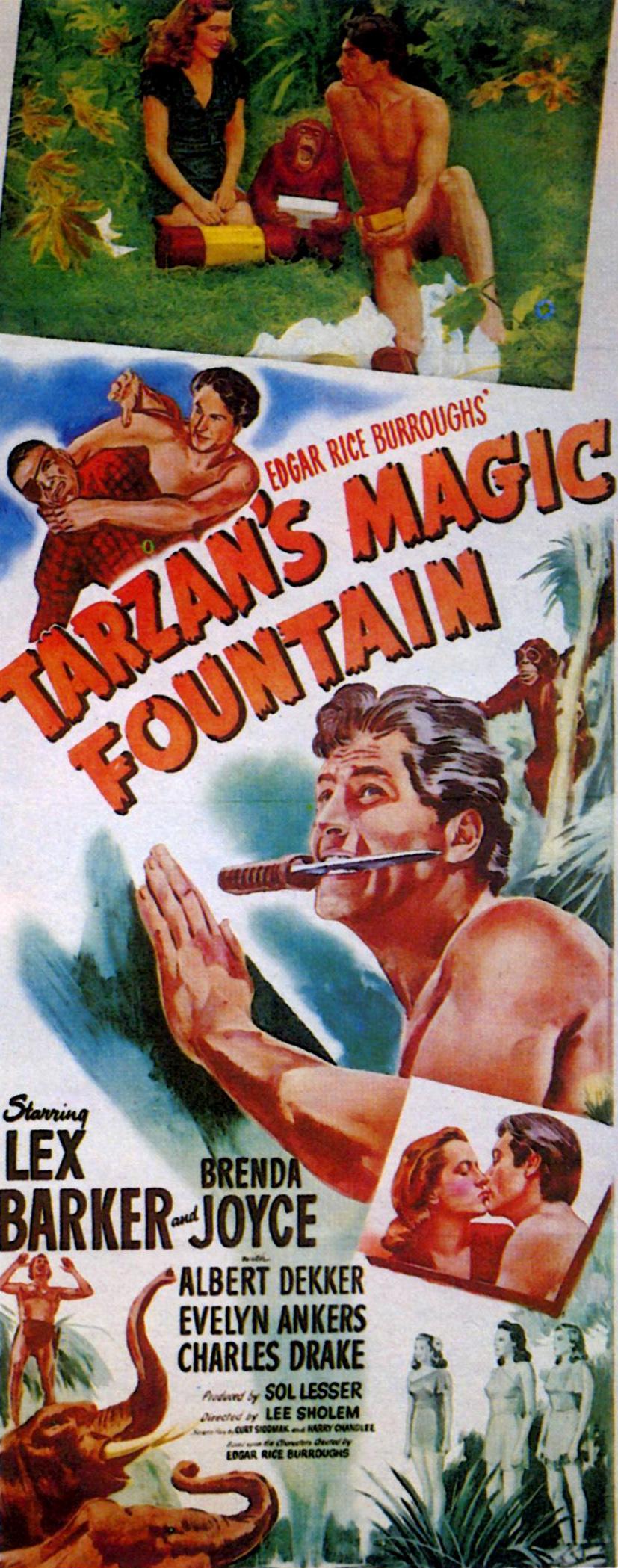 Постер фильма Tarzan's Magic Fountain
