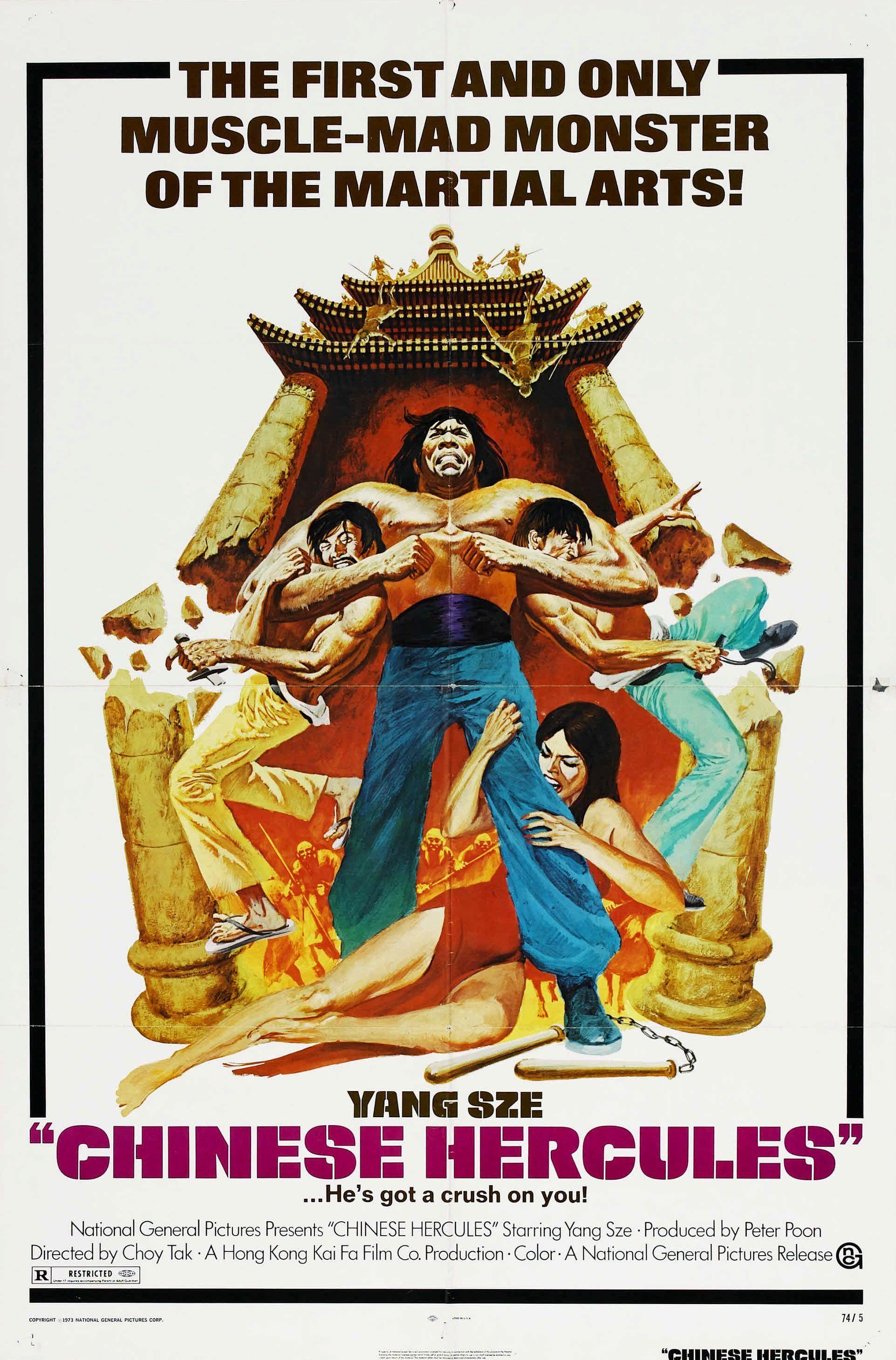 Постер фильма Китайский Геркулес | Ma tou da jue dou